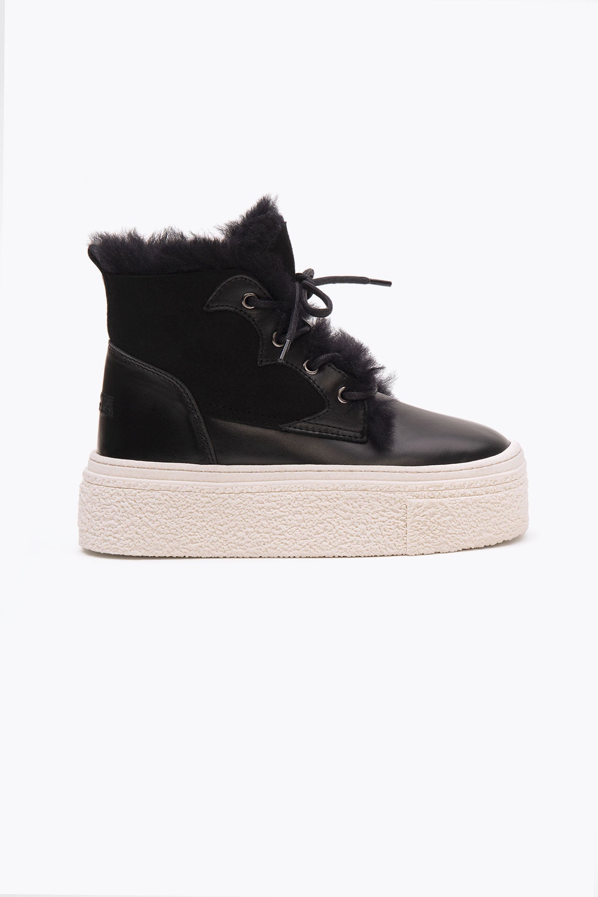 Pegia Nora Shearling Platform Women's Boots - Pegia