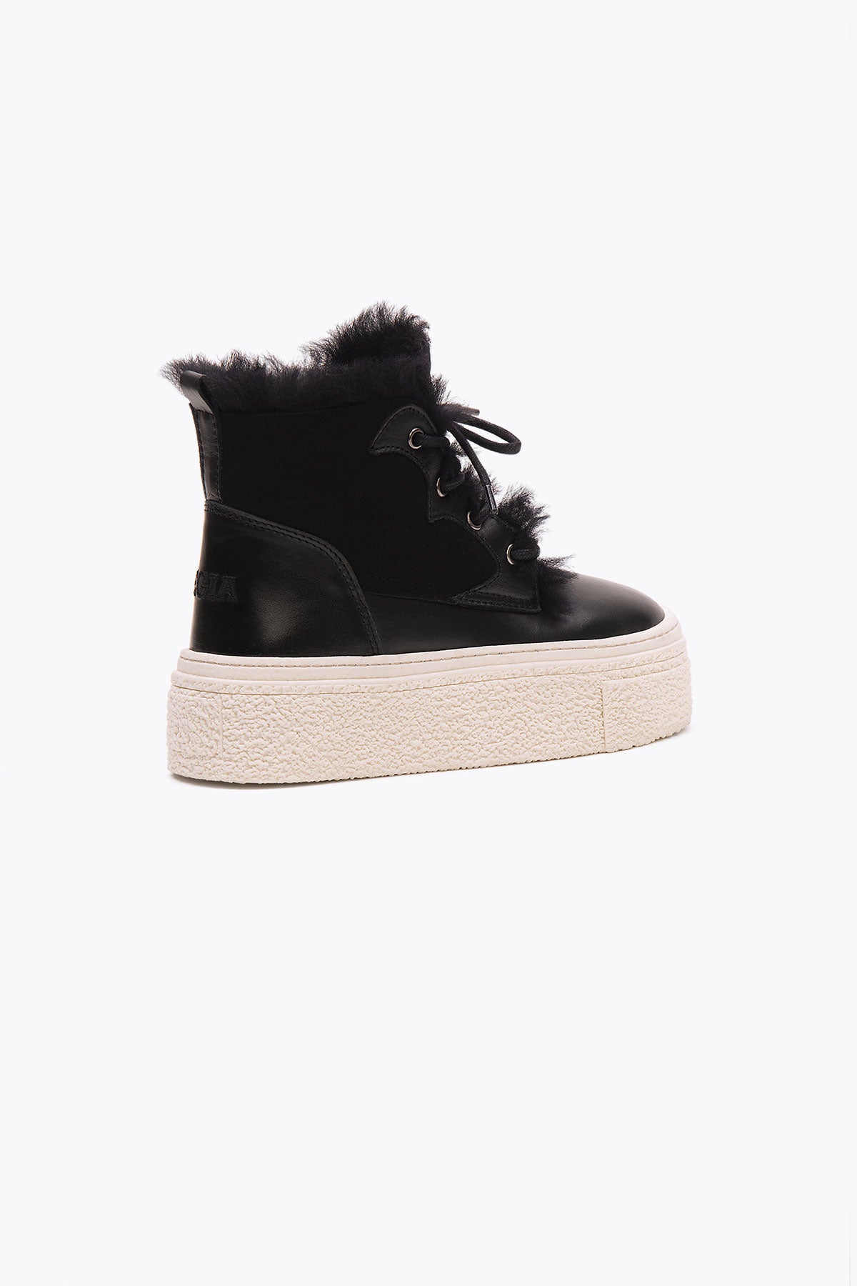 Pegia Nora Shearling Platform Women's Boots - Pegia