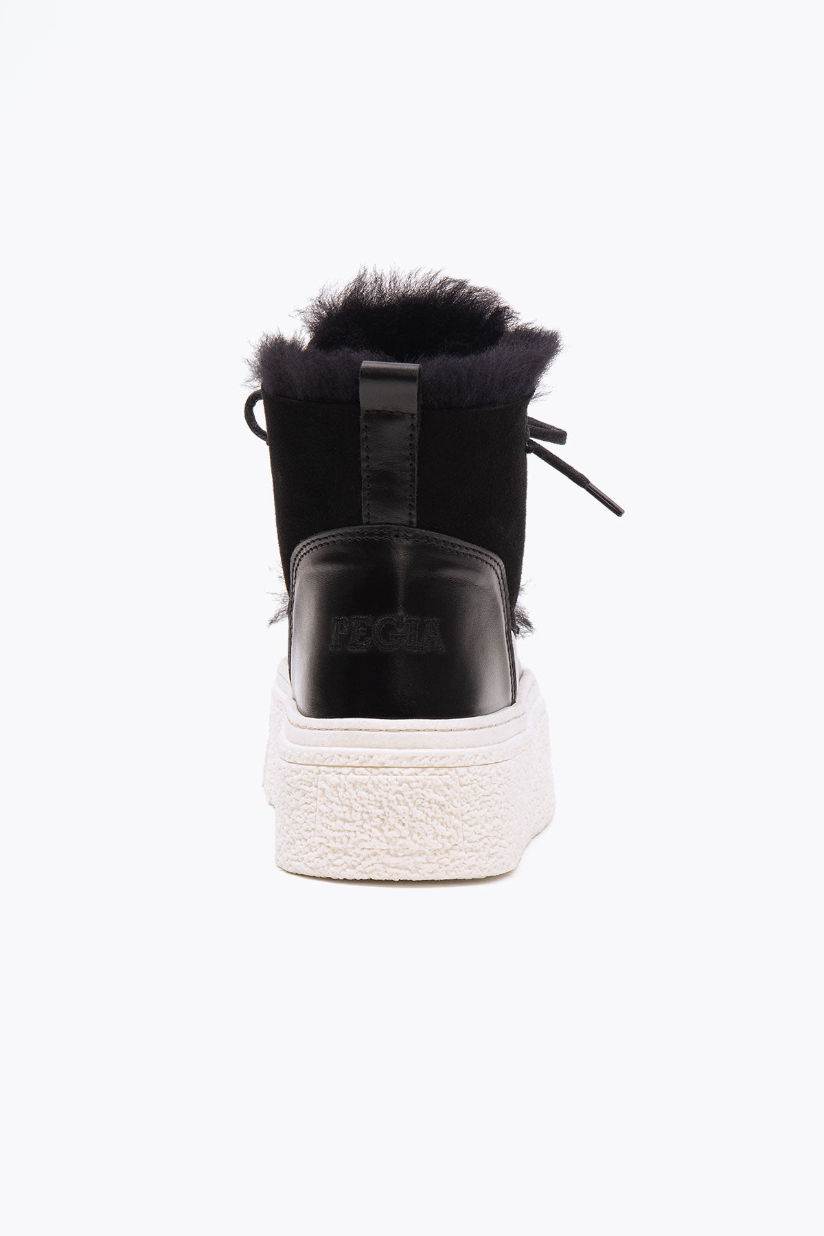 Pegia Nora Shearling Platform Women's Boots - Pegia