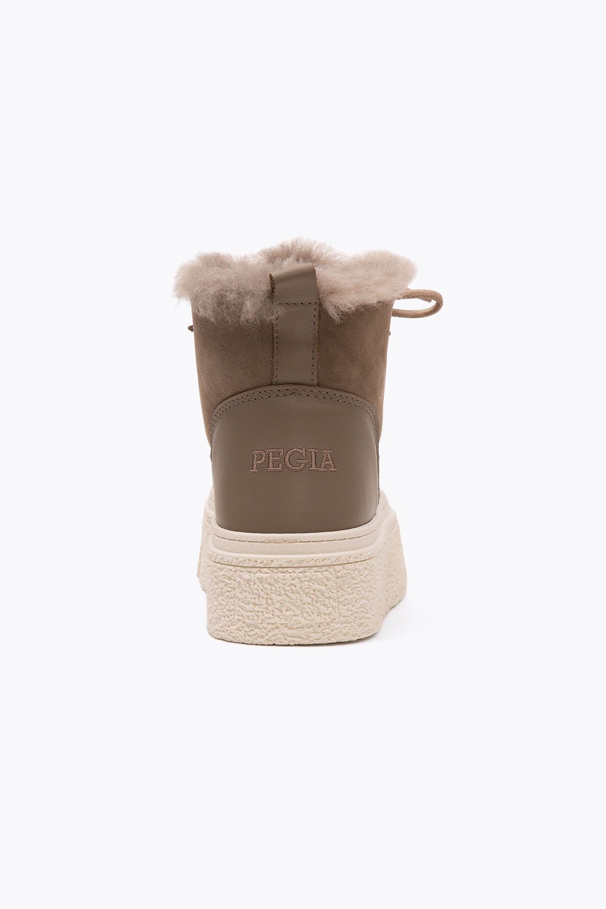 Pegia Nora Shearling Platform Women's Boots - Pegia