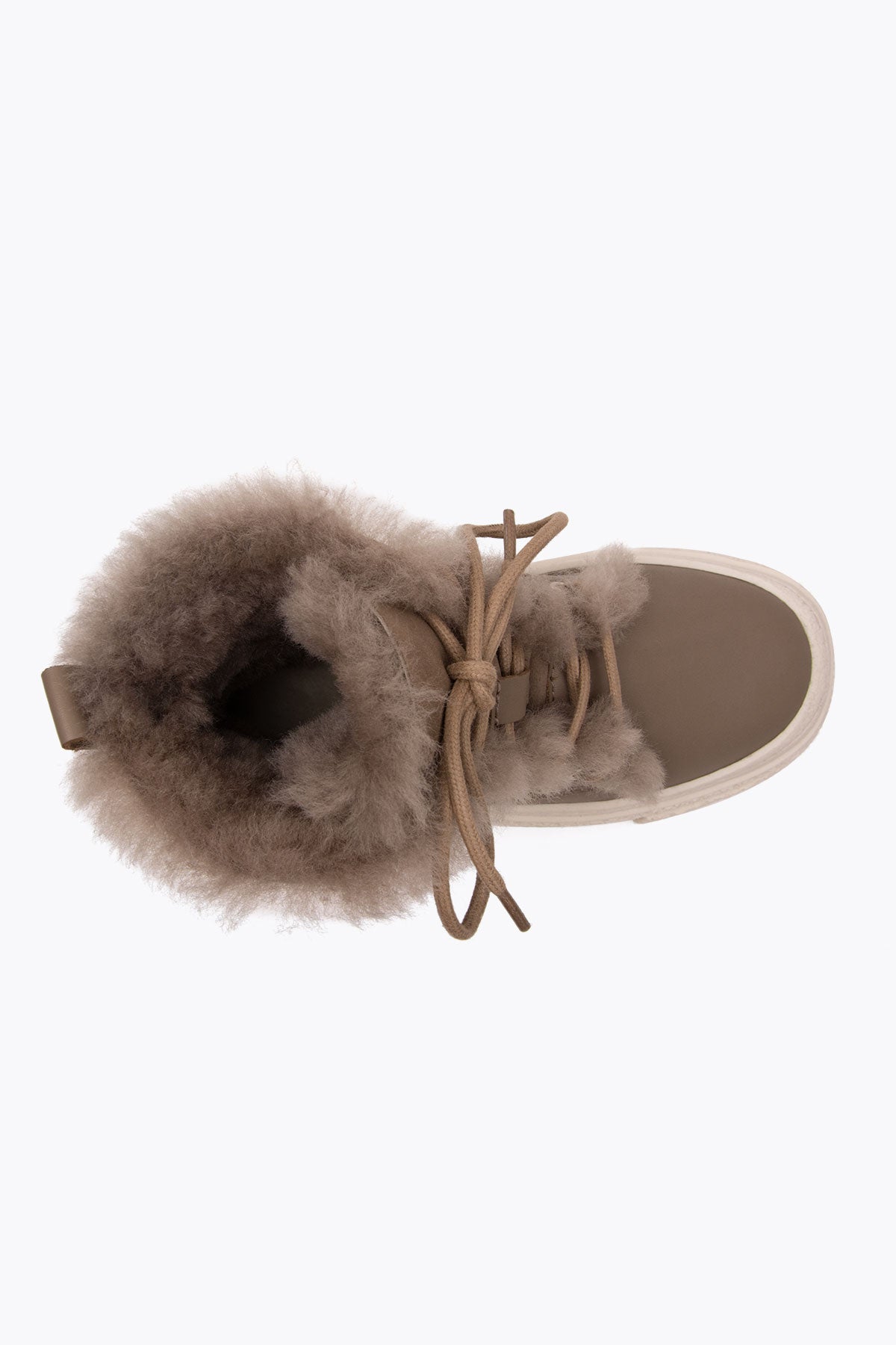 Pegia Nora Shearling Plataforma Botas Mujer