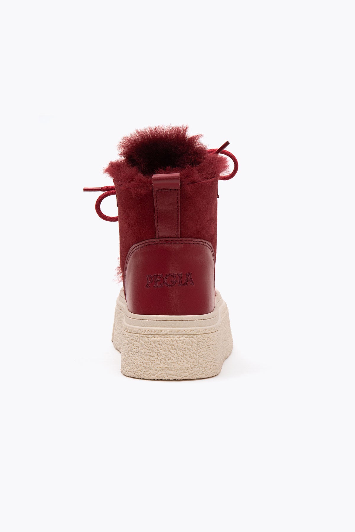 Pegia Nora Shearling Platform Women's Boots - Pegia