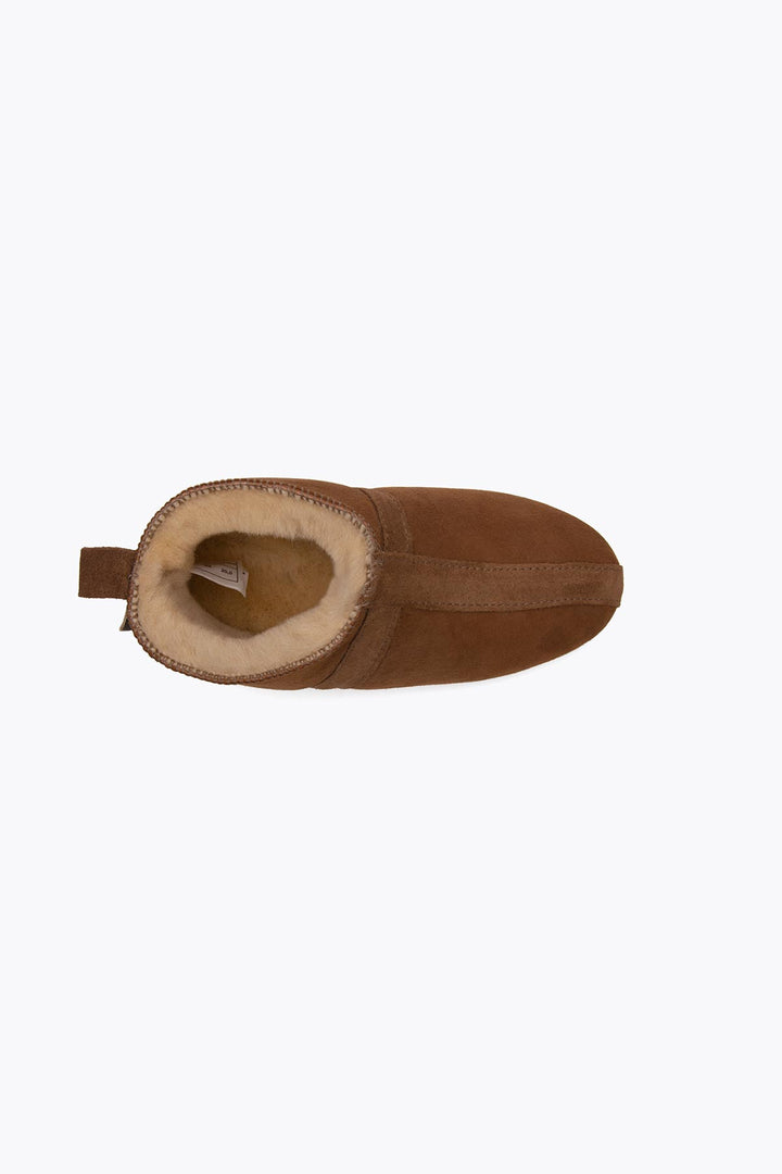 Pegia Homer Shearling Kids' Bootie Slippers - Pegia