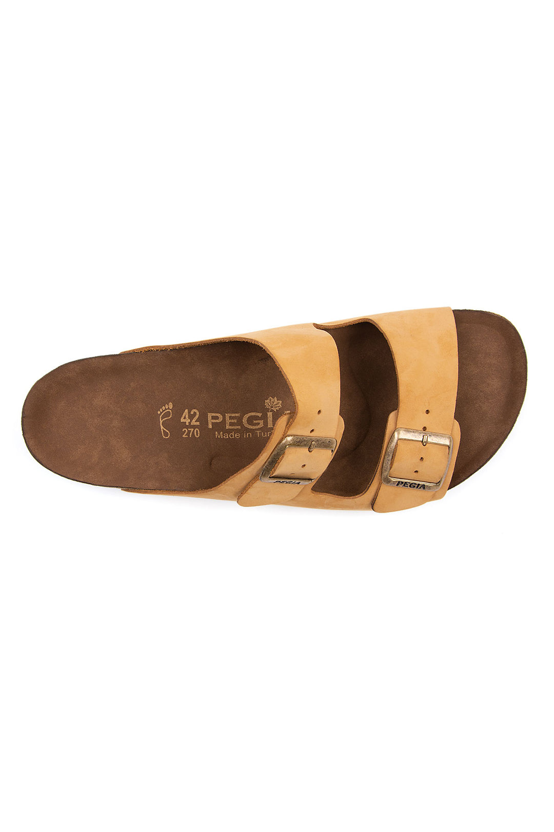 Pegia Santio Nubuck Unisex Buckle Slippers - Pegia