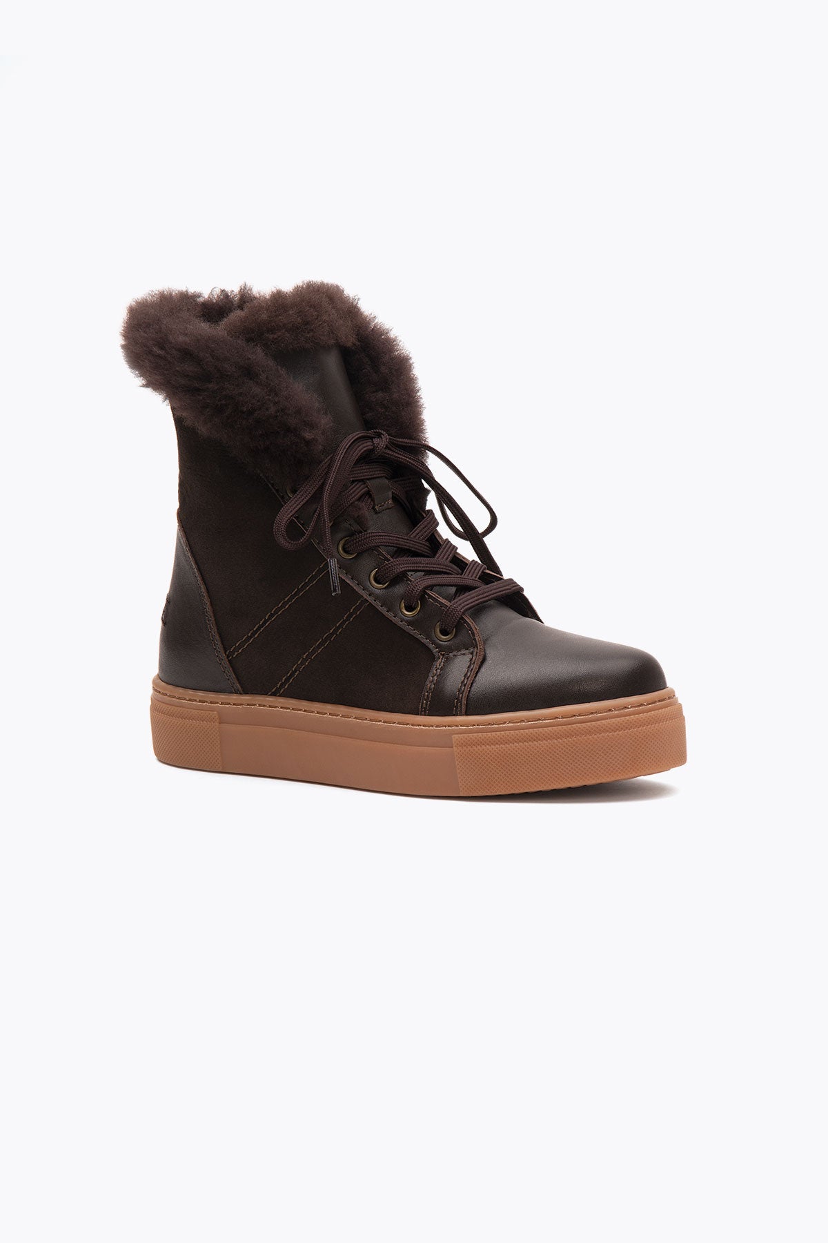 Pegia Leira Stivali In Shearling Da Donna