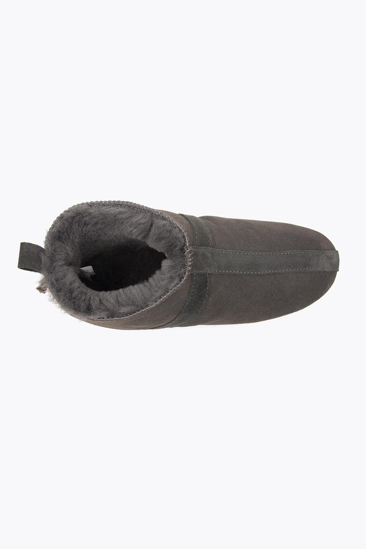Pegia Homer Unisex Shearling Bootie Slippers - Pegia