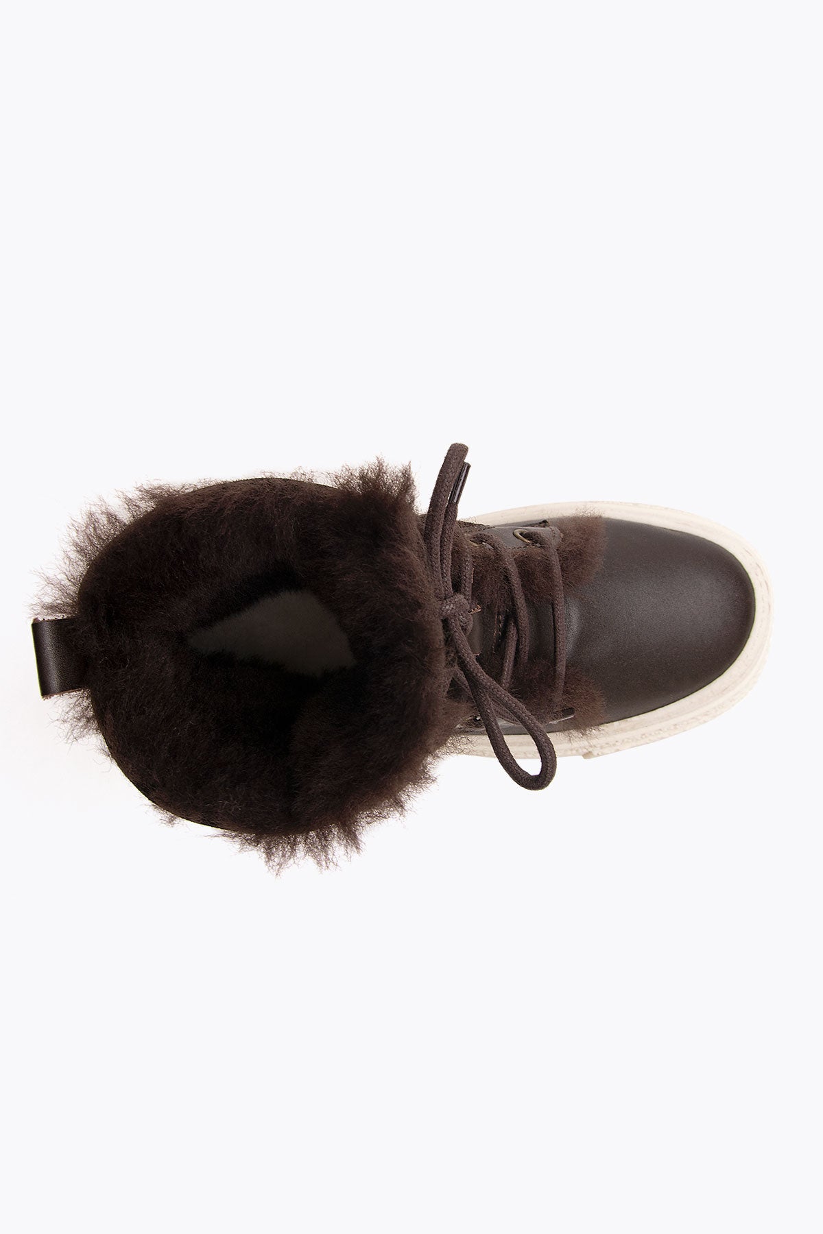 Pegia Nora Shearling Platform Women's Boots - Pegia