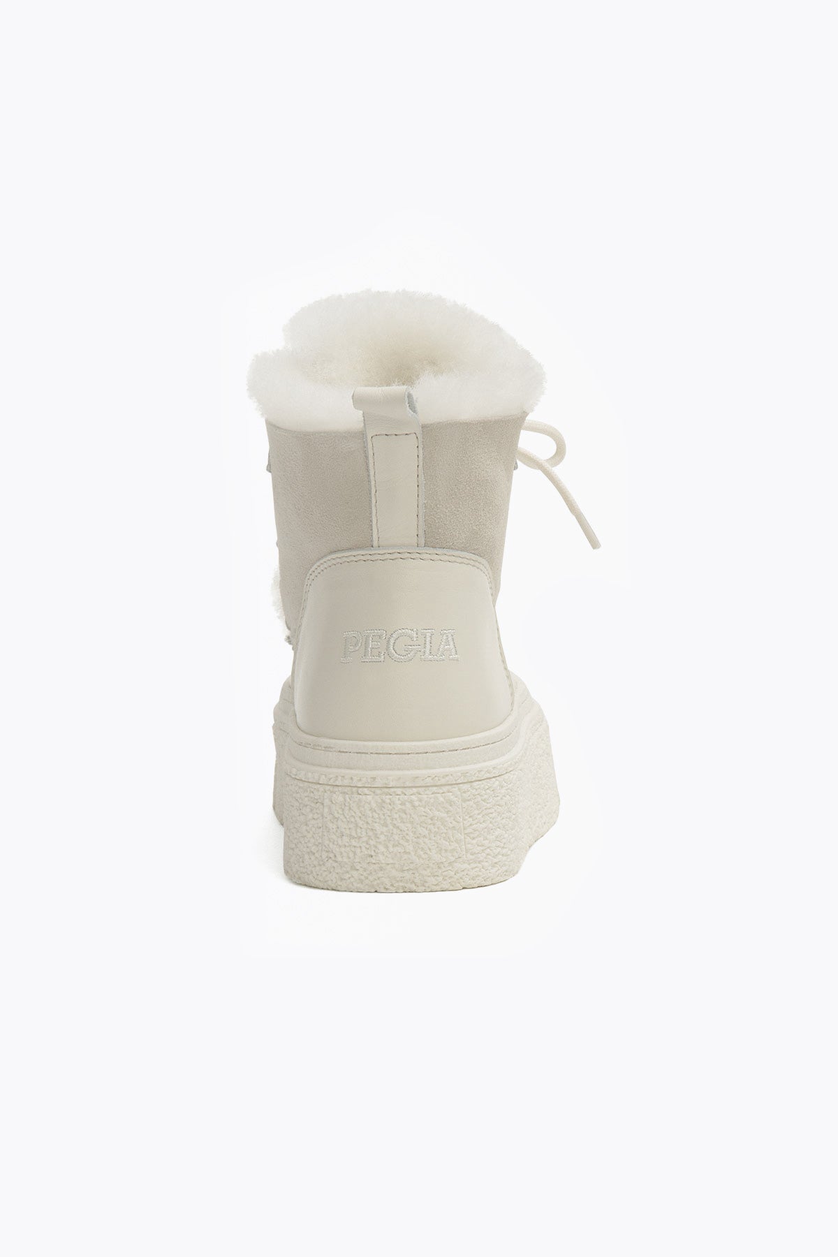 Pegia Nora Shearling Platform Women's Boots - Pegia