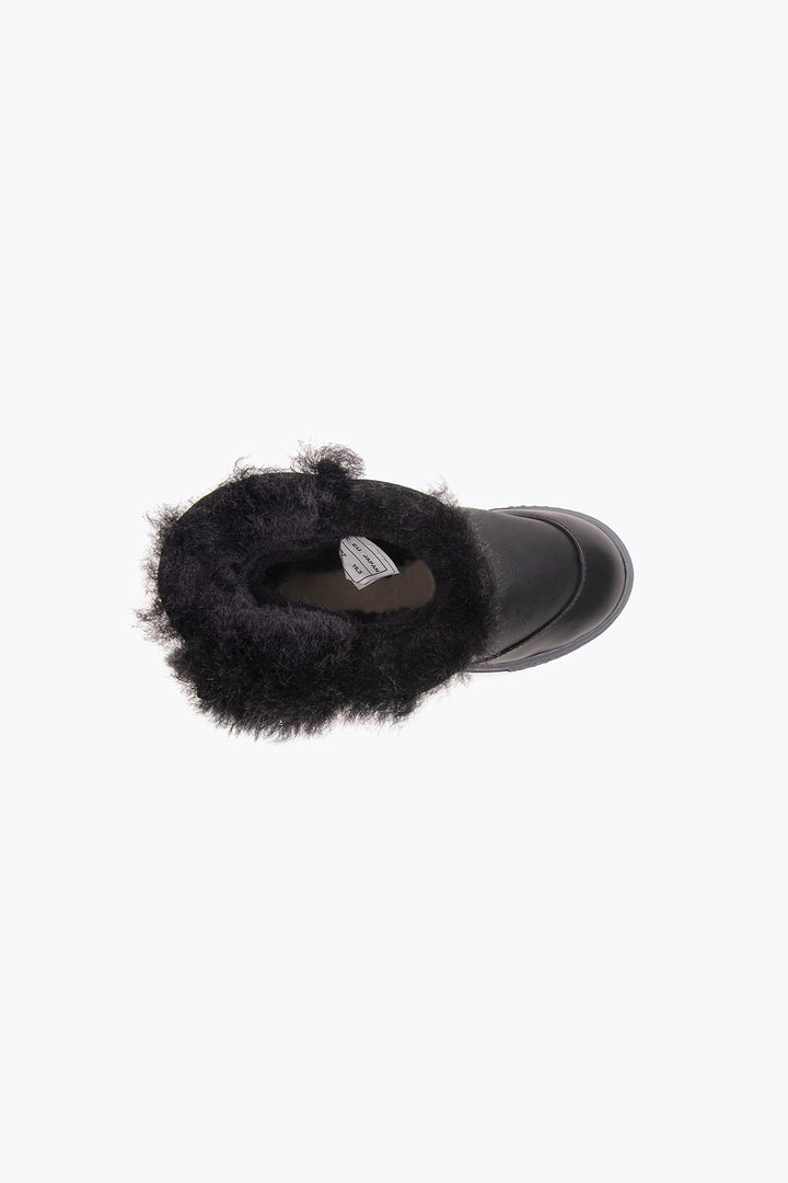 Pegia Denia Shearling Kids' Velcro Boots - Pegia