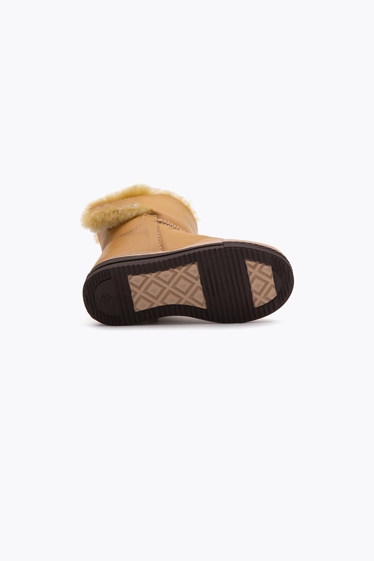 Pegia Denia Shearling Kids' Velcro Boots - Pegia