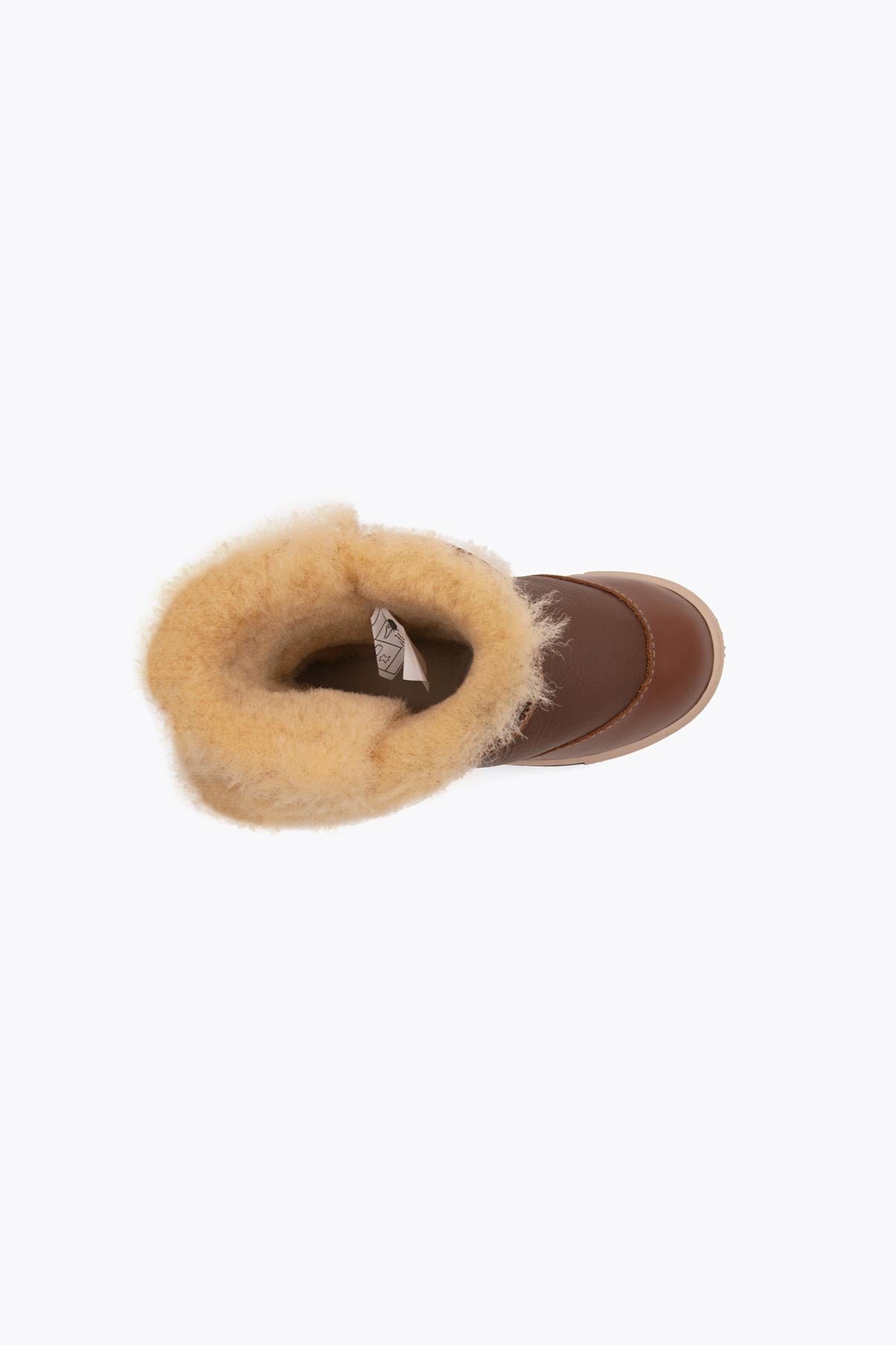 Pegia Denia Shearling Kids' Velcro Boots - Pegia