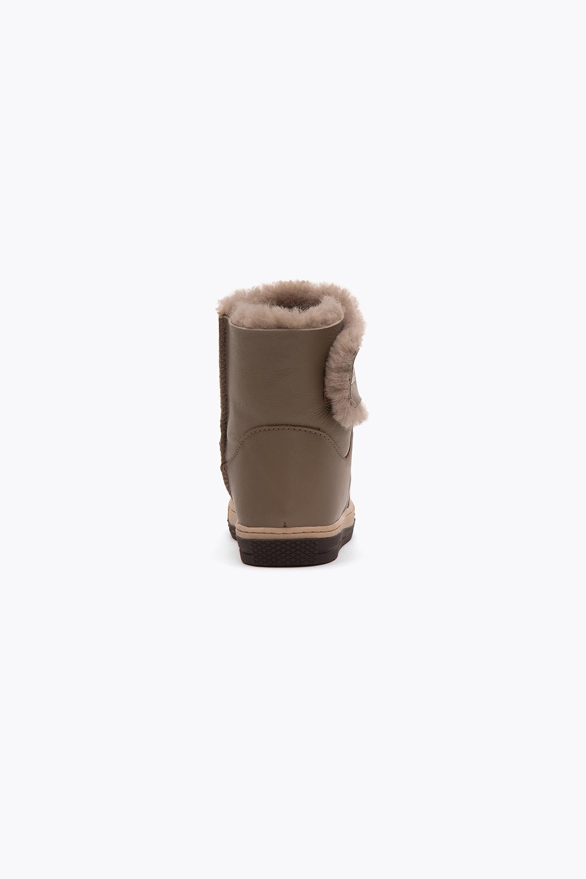 Bottes Velcro Pour Enfants Pegia Denia En Shearling