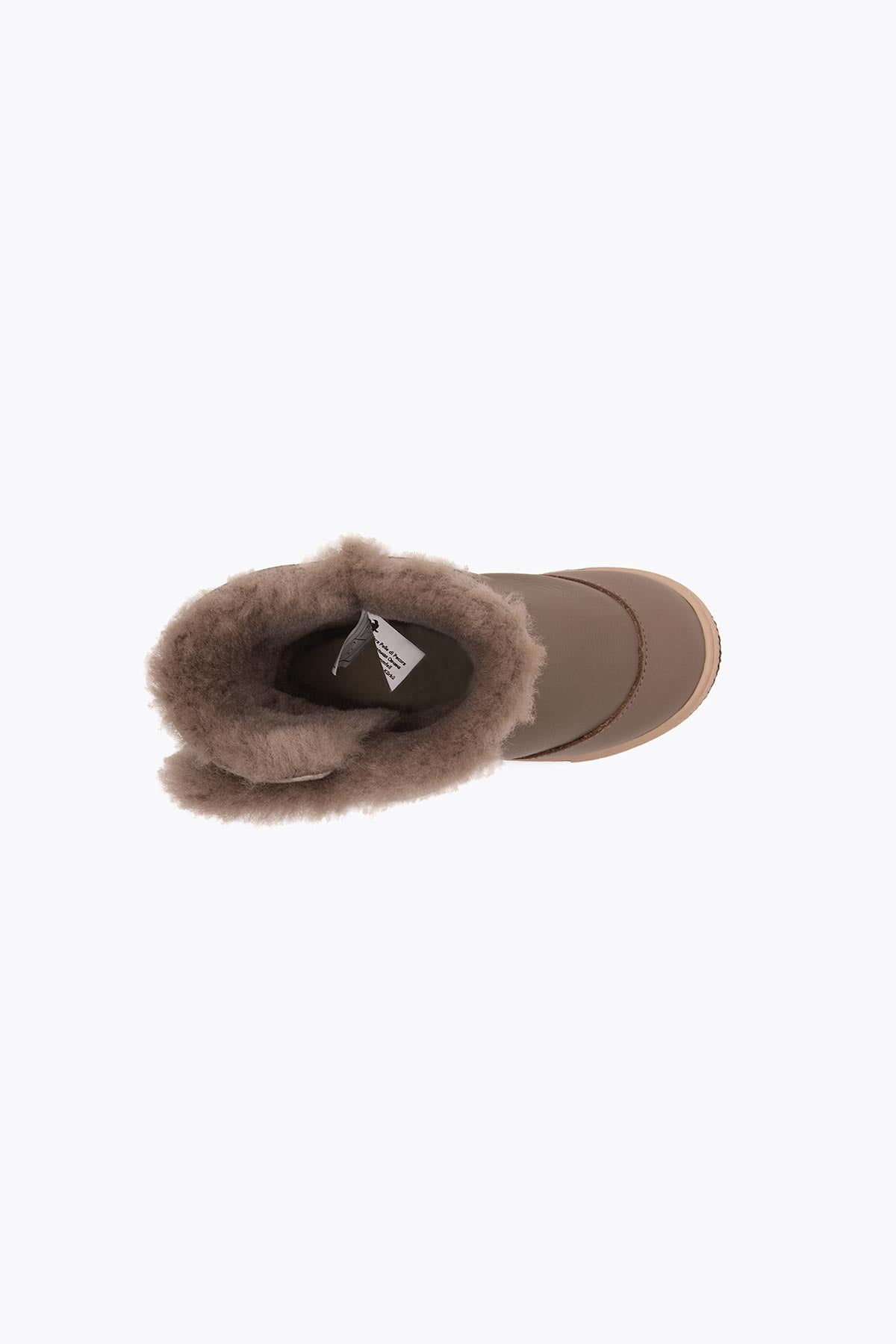 Pegia Denia Shearling Para Niños Botas De Velcro 