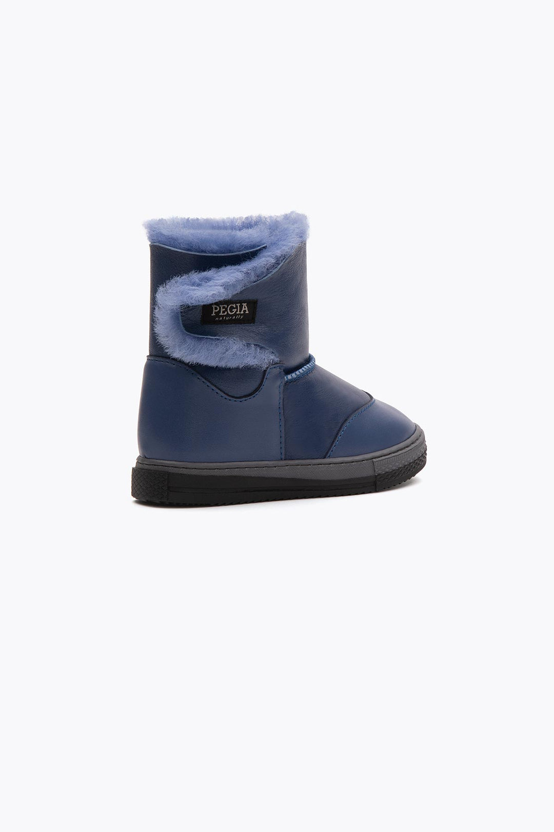 Pegia Denia Shearling Kids' Velcro Boots - Pegia
