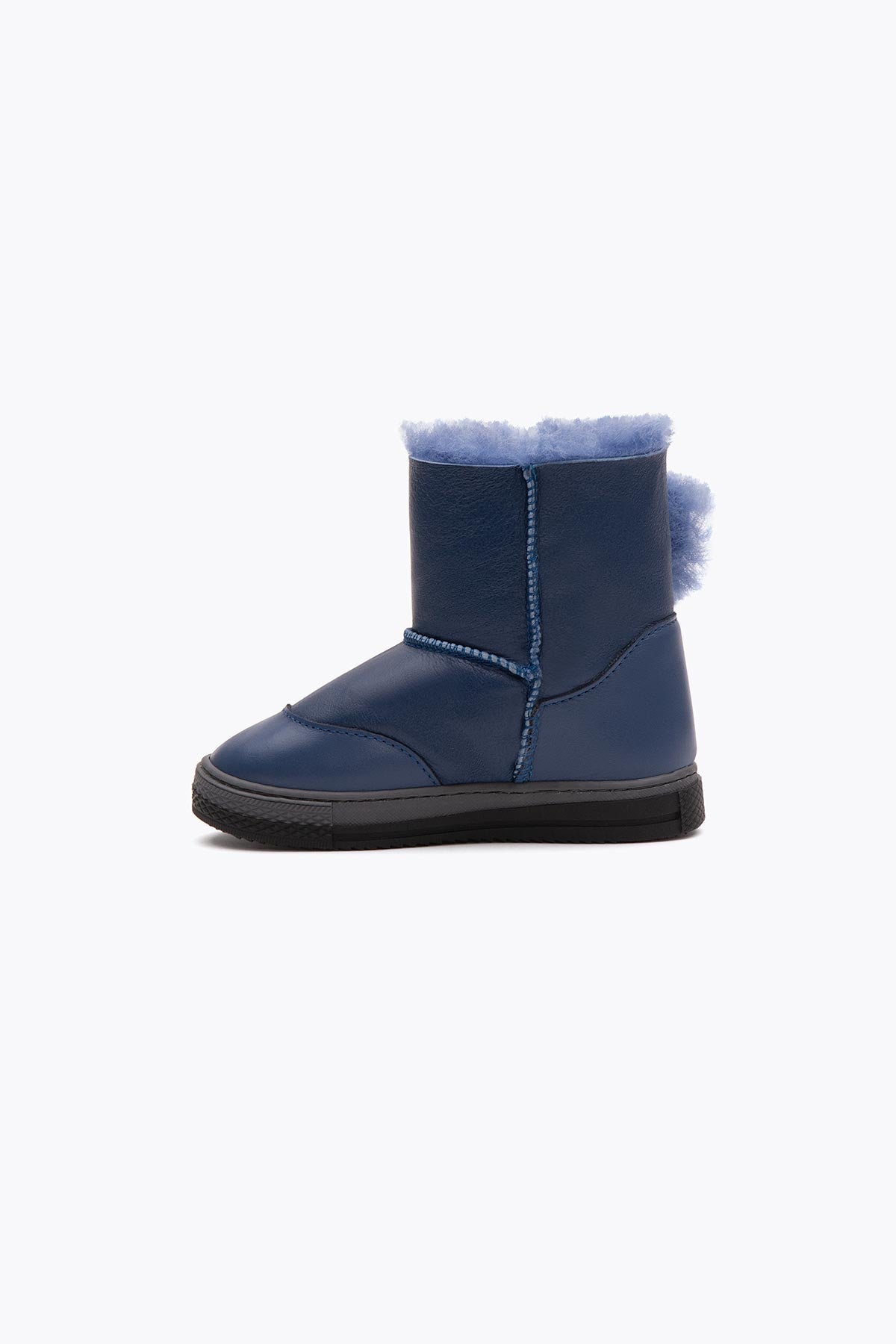 Pegia Denia Shearling Kids' Velcro Boots - Pegia