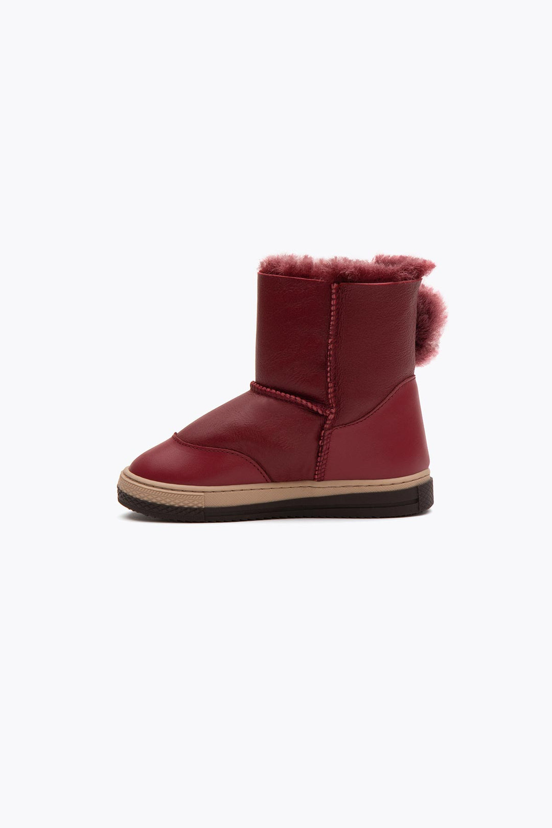Pegia Denia Shearling Kids' Velcro Boots - Pegia