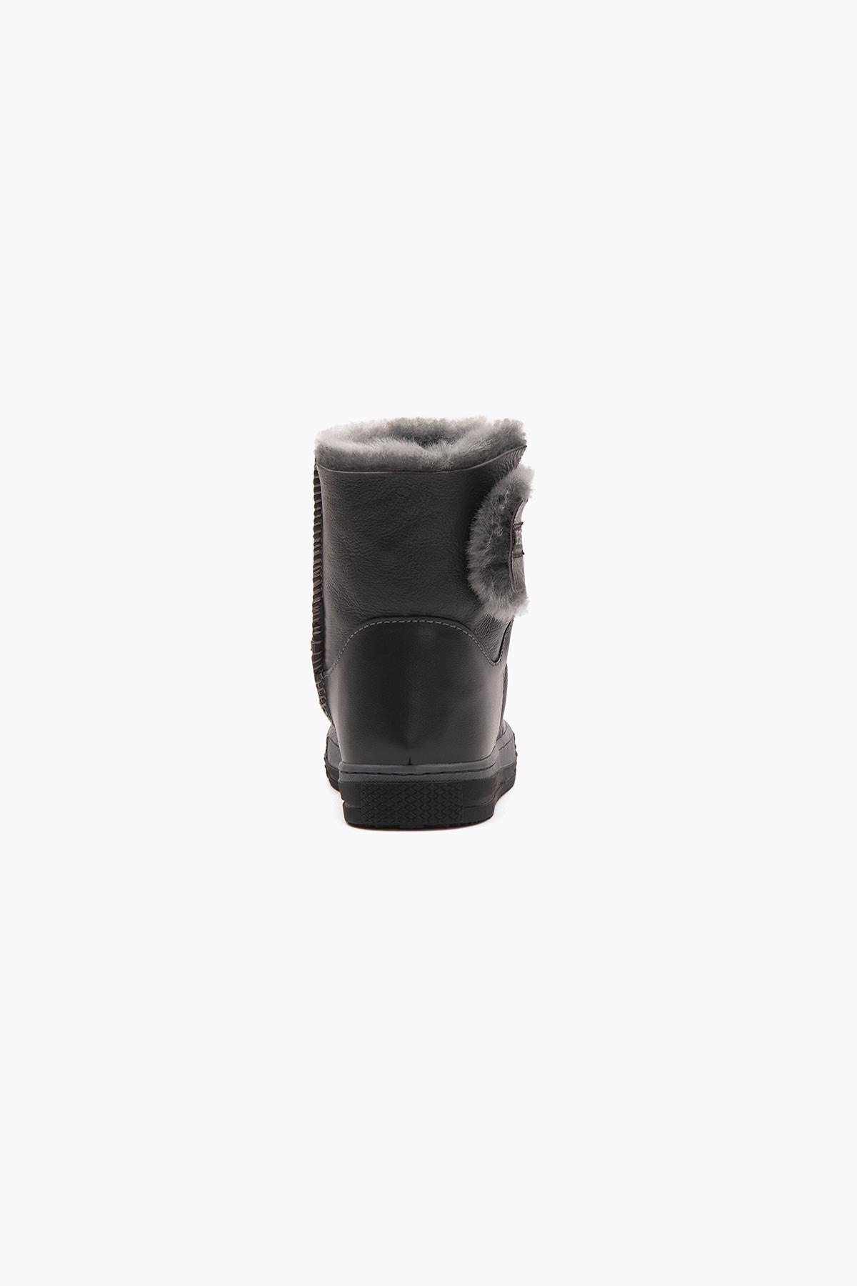 Pegia Denia Shearling Para Niños Botas De Velcro 