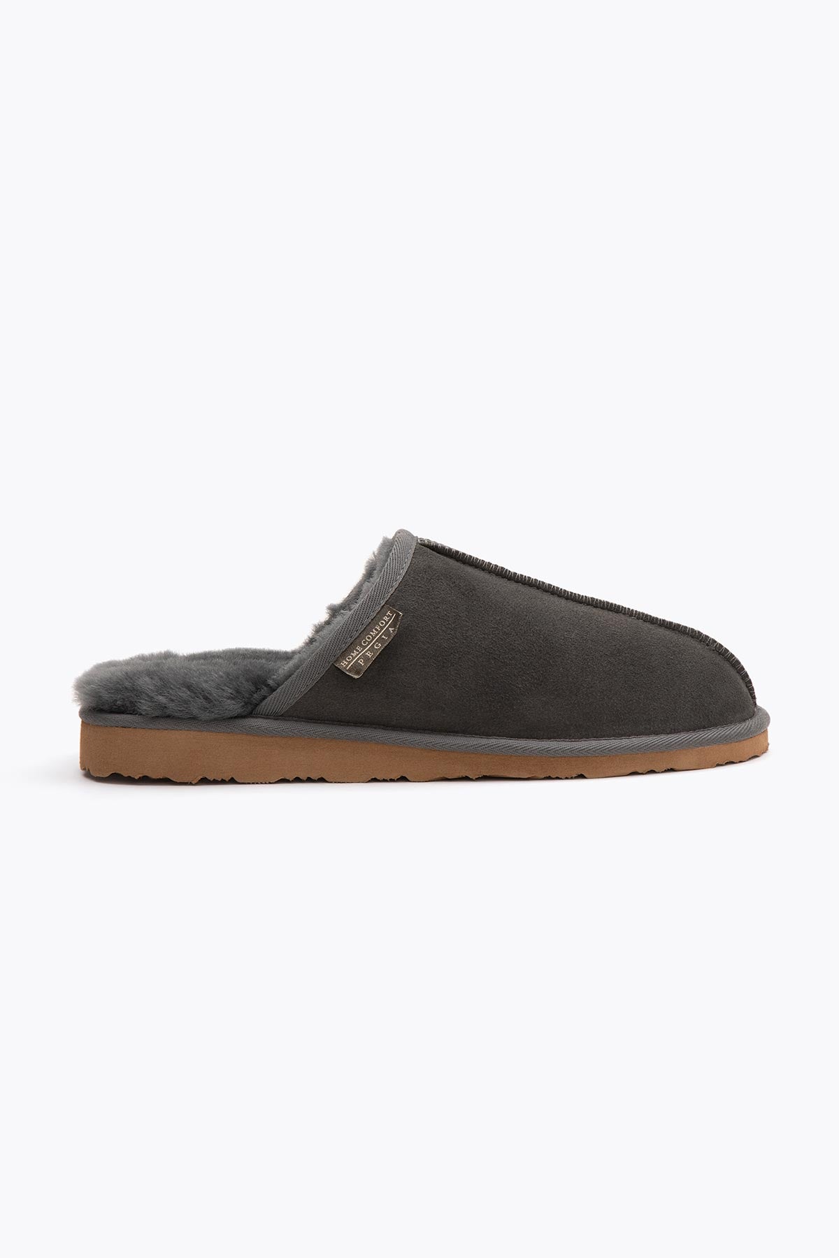 Pegia Fermo Shearling Chaussons Pour Hommes