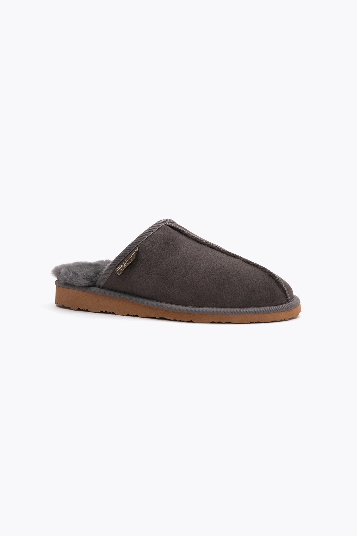 Pegia Fermo Shearling Men's Slippers - Pegia