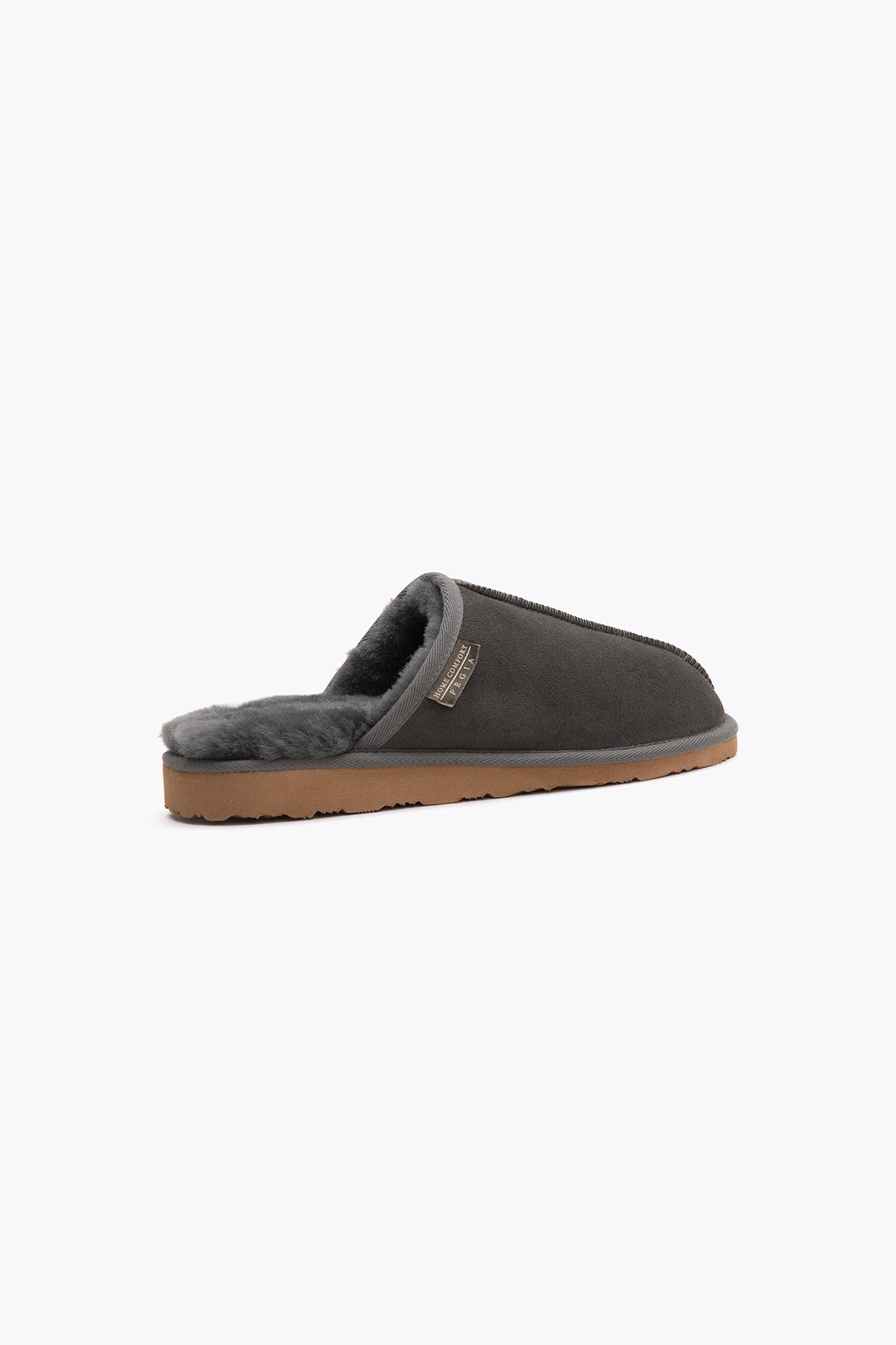 Pegia Fermo Shearling Chaussons Pour Hommes