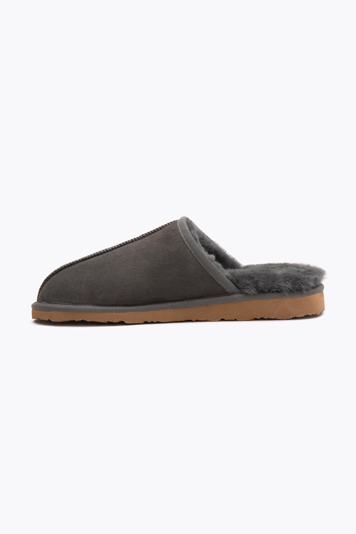 Pegia Fermo Shearling Chaussons Pour Hommes