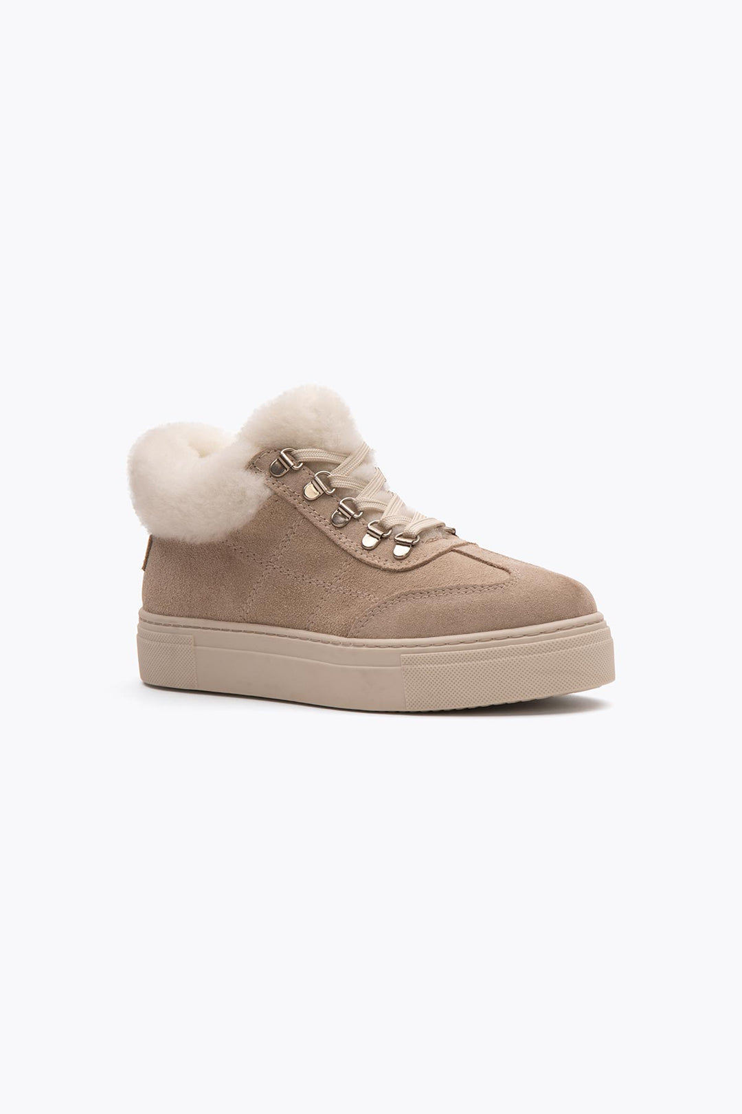 Pegia Valen Sheepskin Women's Sneakers - Pegia