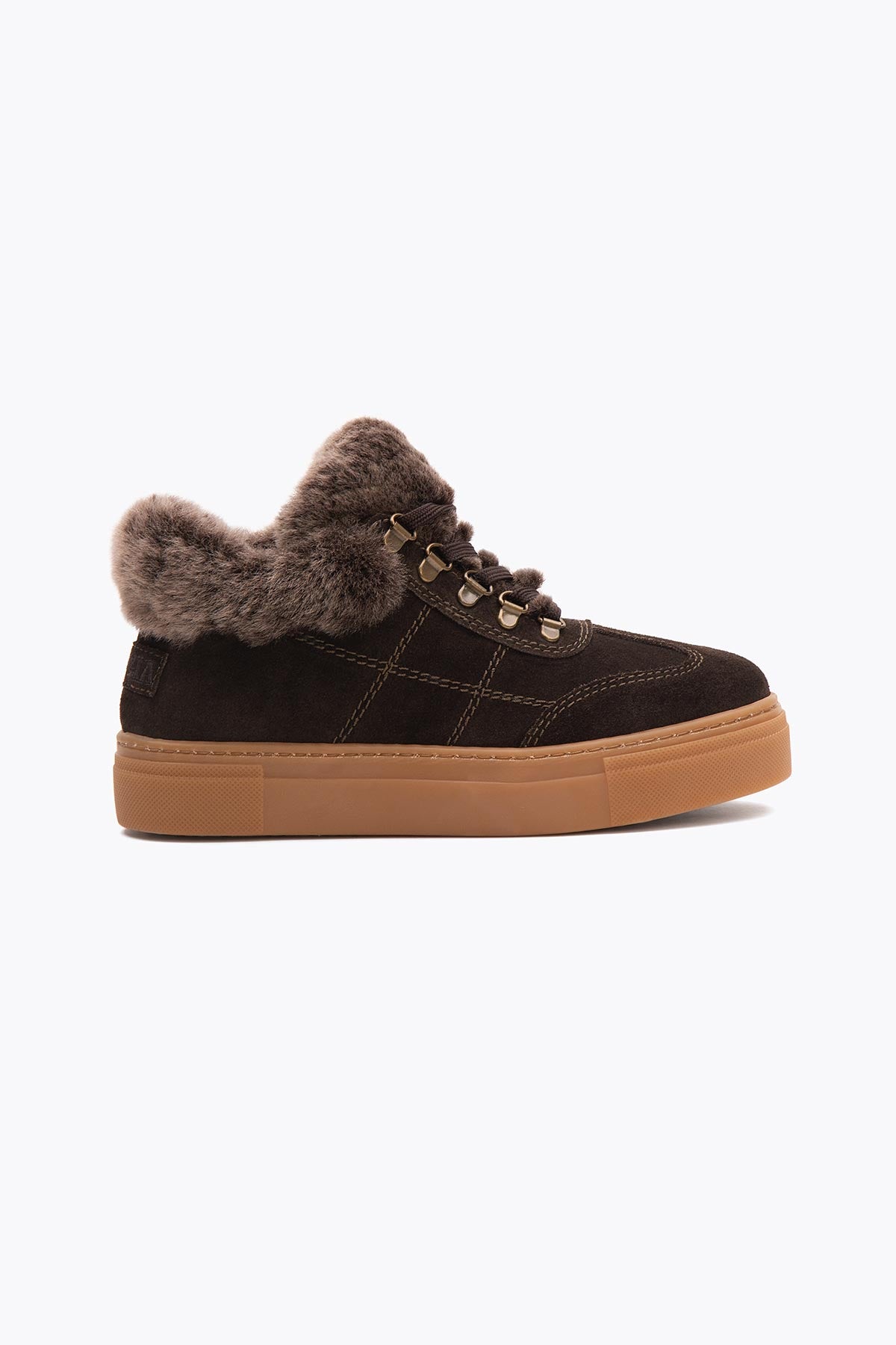 Pegia Valen Sheepskin Women's Sneakers