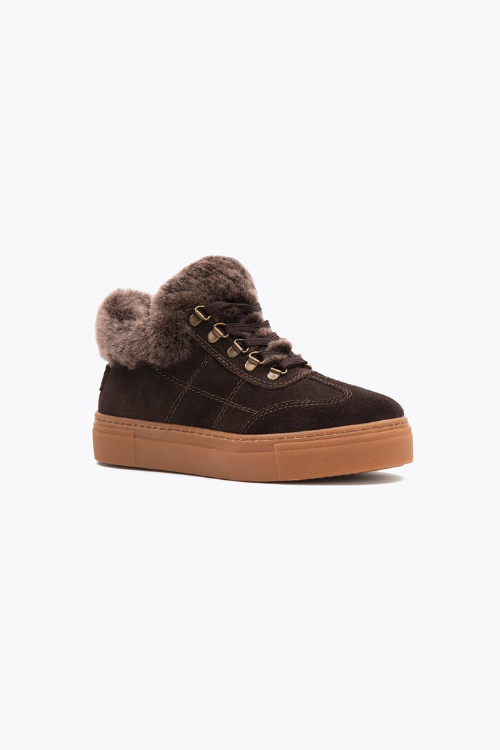 Pegia Valen Sheepskin Women's Sneakers - Pegia