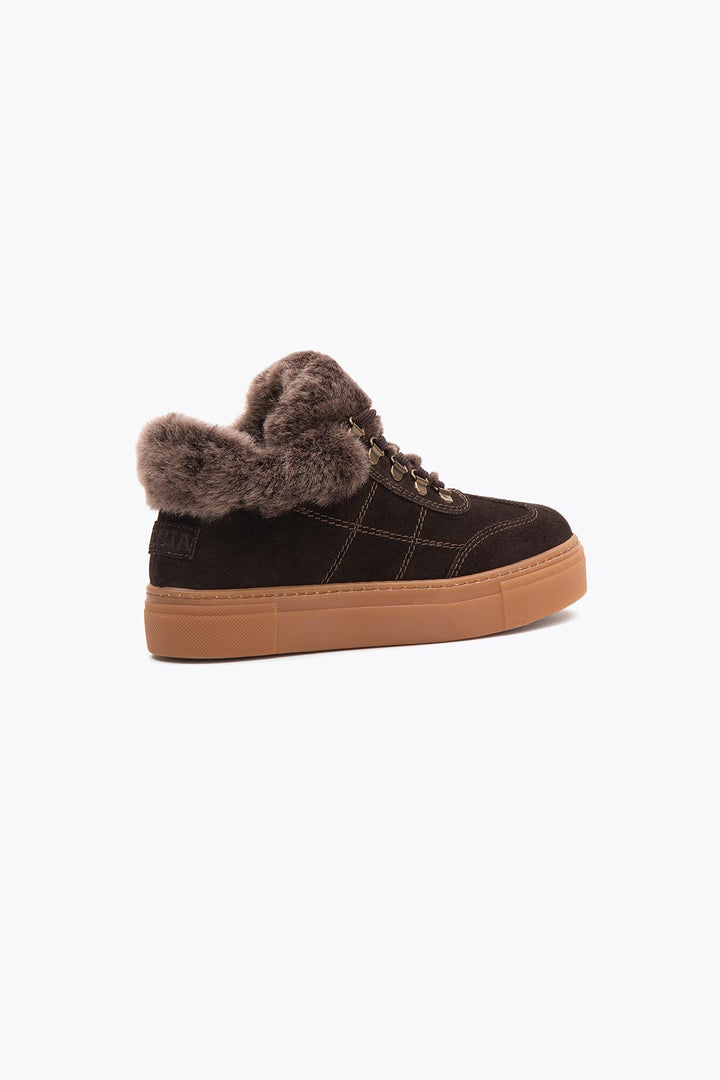 Pegia Valen Sheepskin Women's Sneakers - Pegia