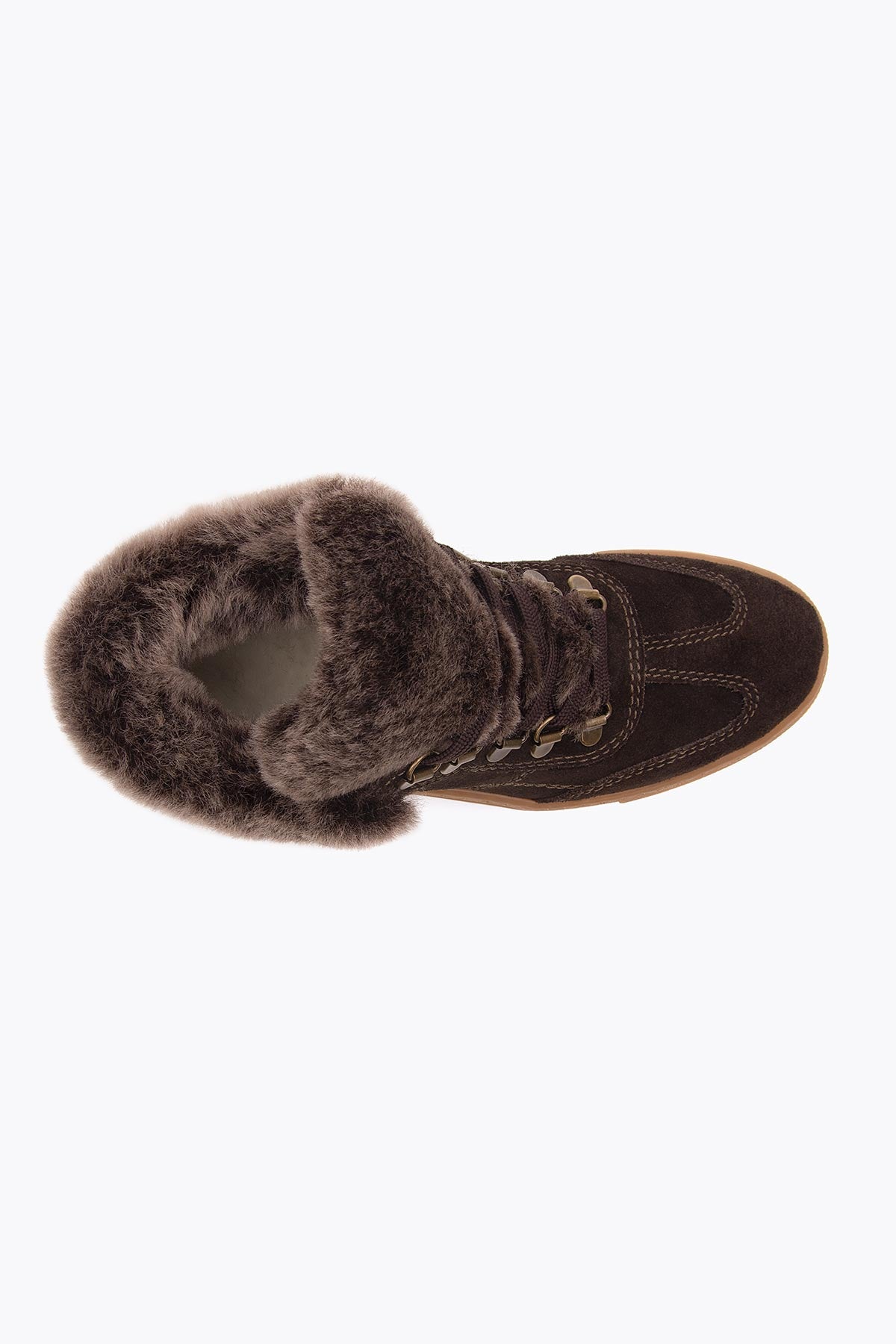 Pegia Valen Sheepskin Women's Sneakers