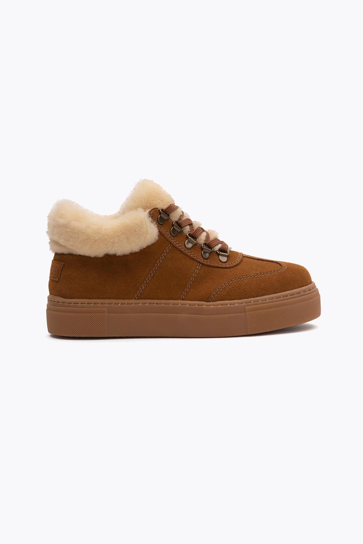 Pegia Valen Sheepskin Women's Sneakers