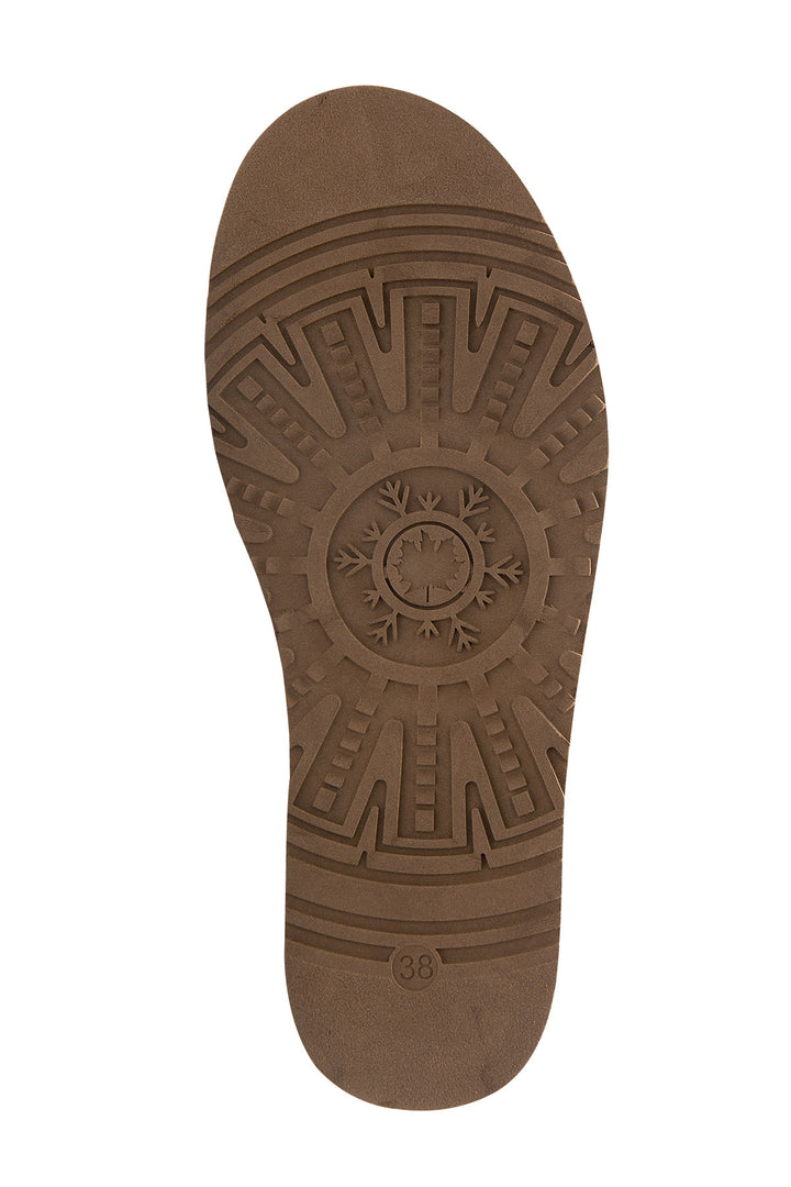 Pegia Muda Genuine Suede Lace-Up Women's Platform Boots - Pegia