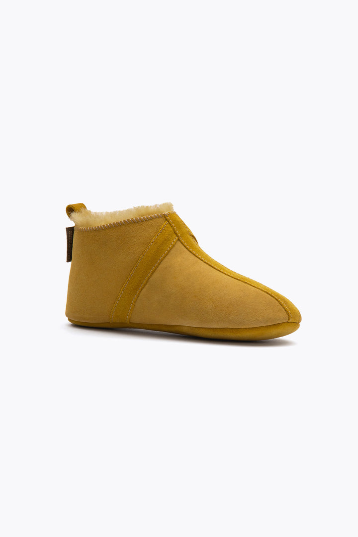 Pegia Homer Unisex Shearling Bootie Slippers - Pegia