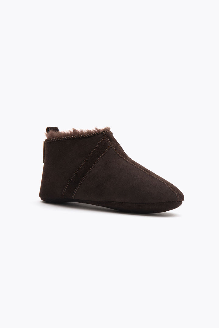 Pegia Homer Unisex Shearling Bootie Slippers - Pegia