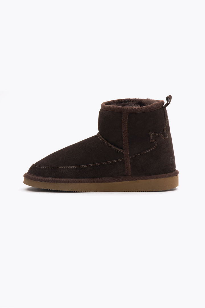 Pegia Lesa Genuine Suede Women's Mini Boots - Pegia