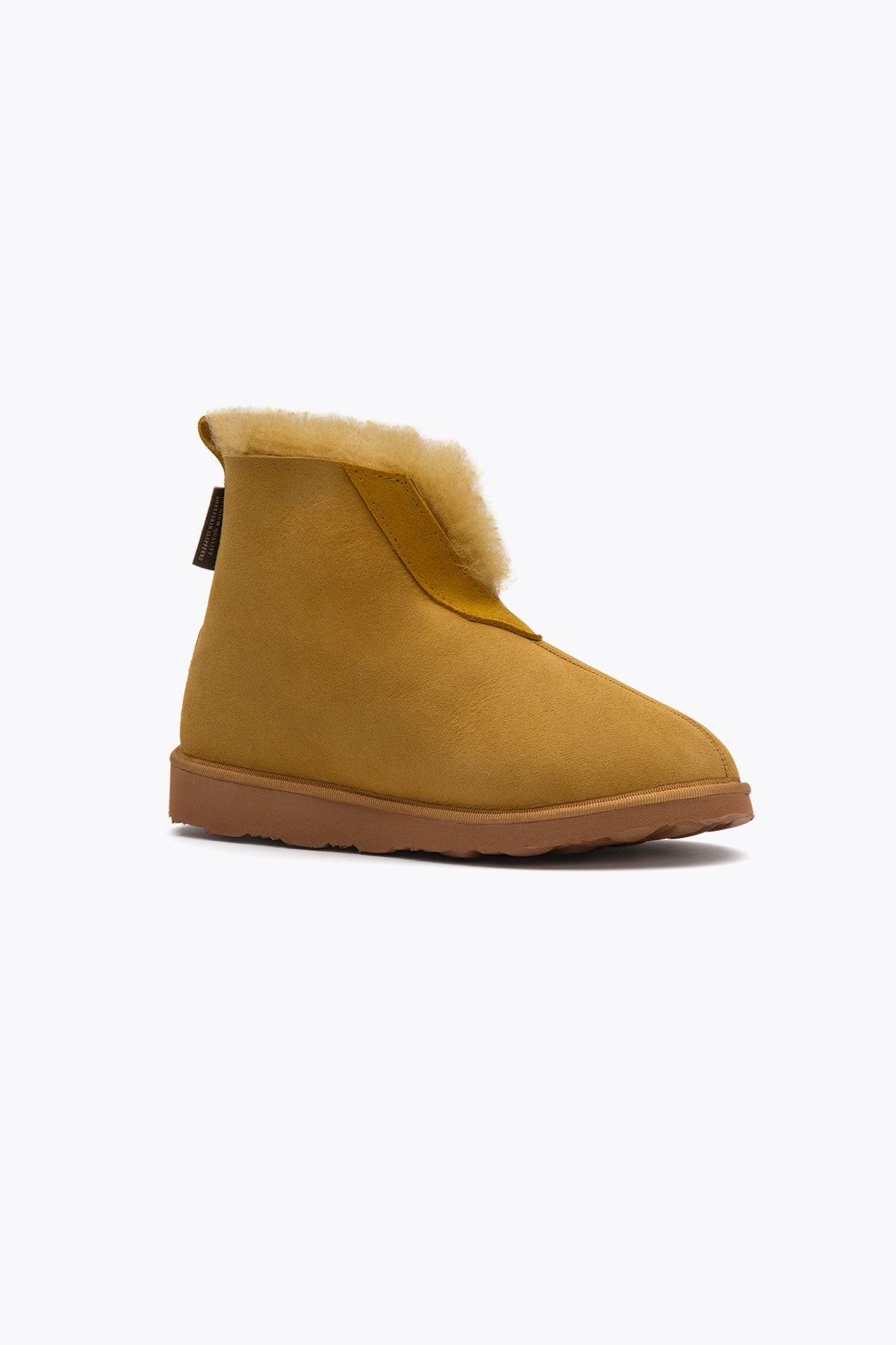 Pegia Moen Unisex Sheepskin Bootie Slippers - Pegia