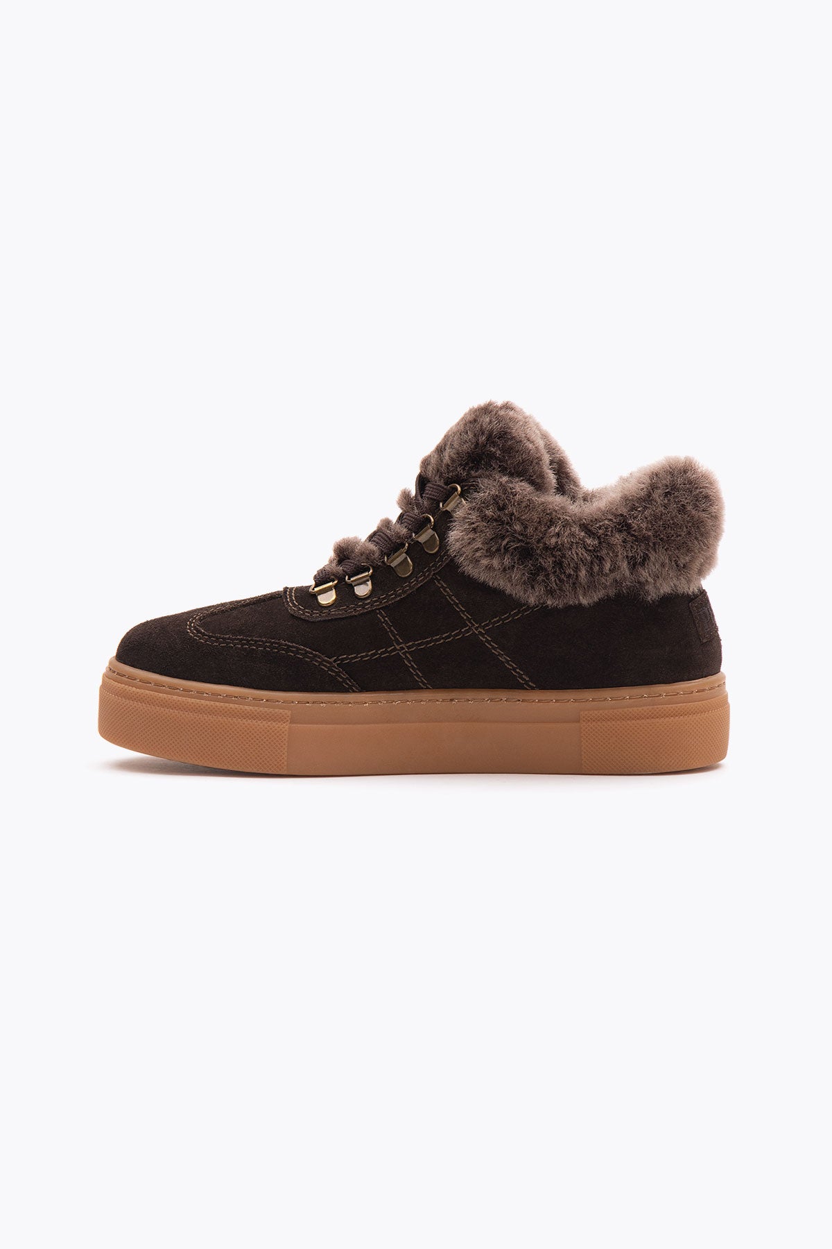 Pegia Valen Sheepskin Women's Sneakers