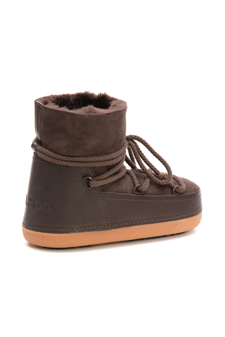 Cool Moon Alder Shearling Women's Snow Boots - Pegia