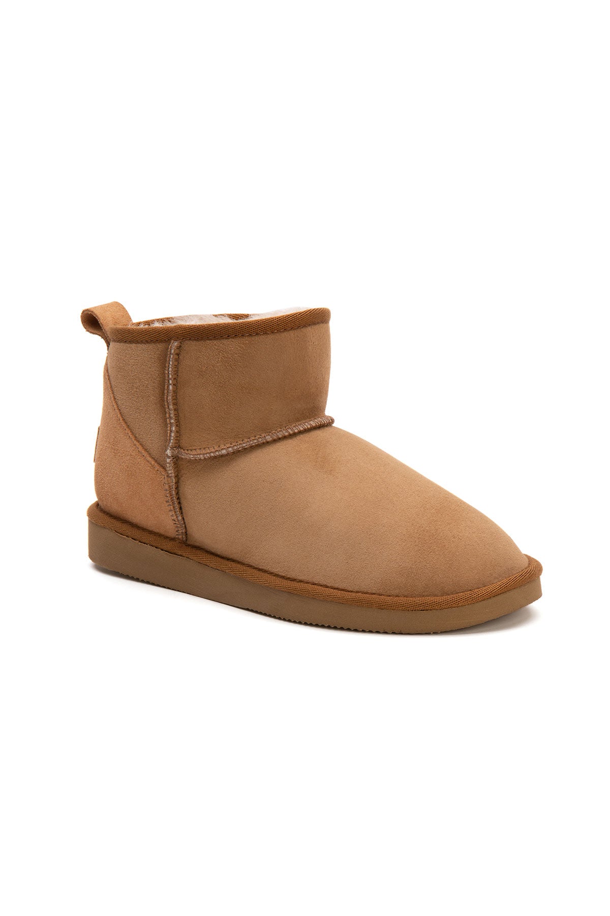 Pegia Brooks Genuine Suede Women's Mini Boots