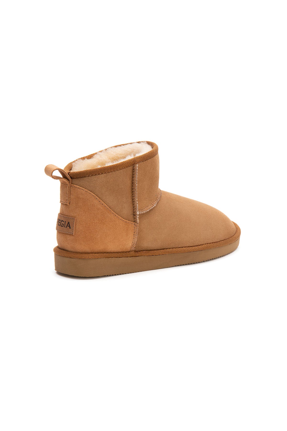 Pegia Lesa Echte Wildleder Damen Mini Stiefel