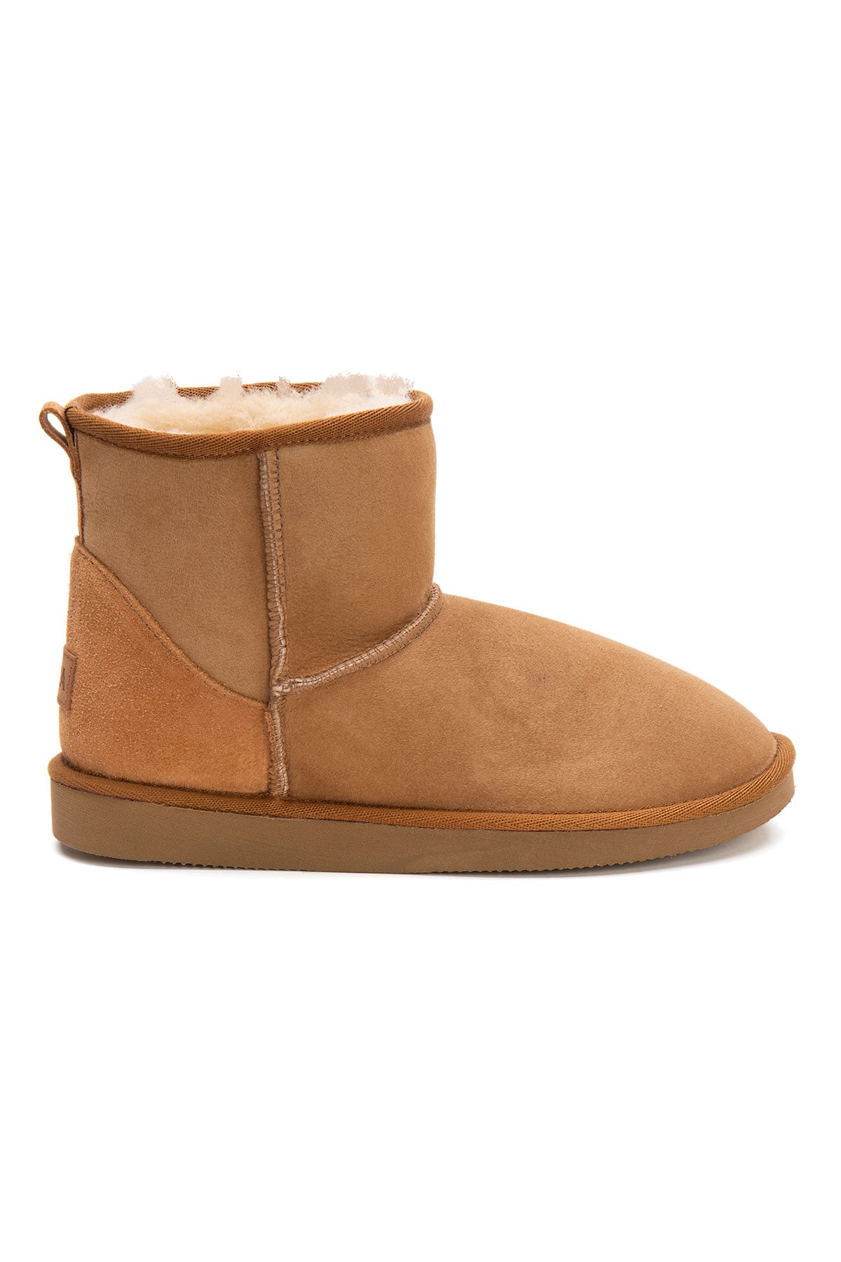 Pegia Lesa Echte Wildleder Damen Mini Stiefel