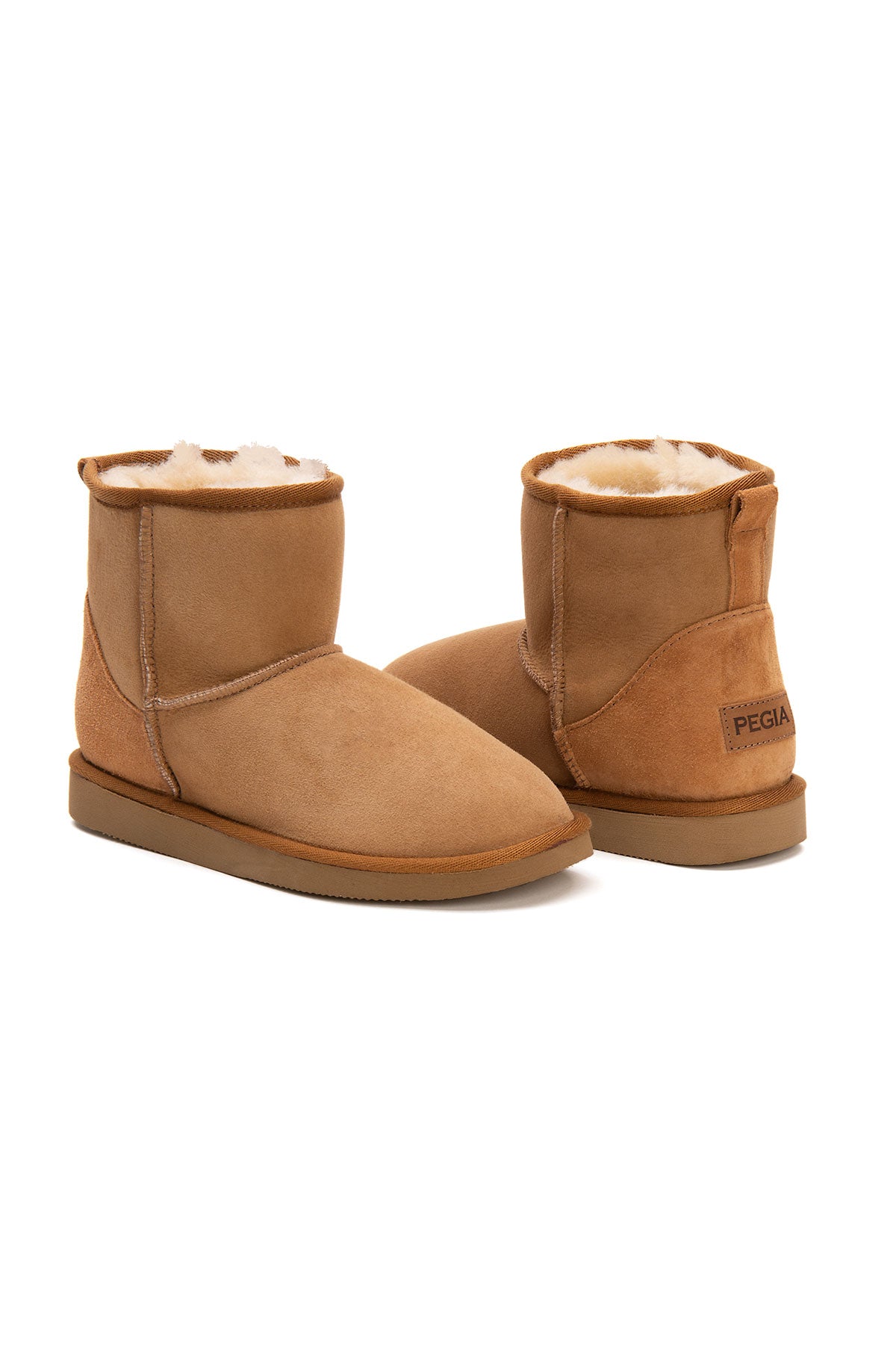 Pegia Lesa Mini Bottes En Daim Véritable Pour Femmes