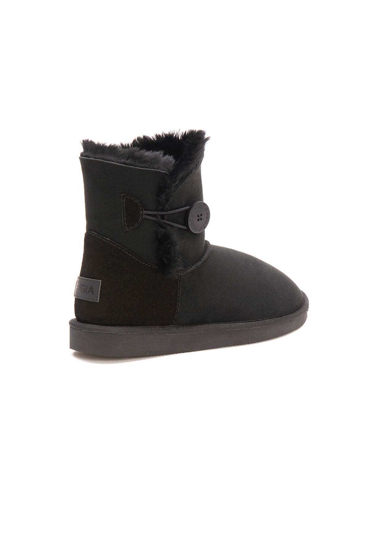 Pegia Moa Genuine Suede Button Women's Boots - Pegia
