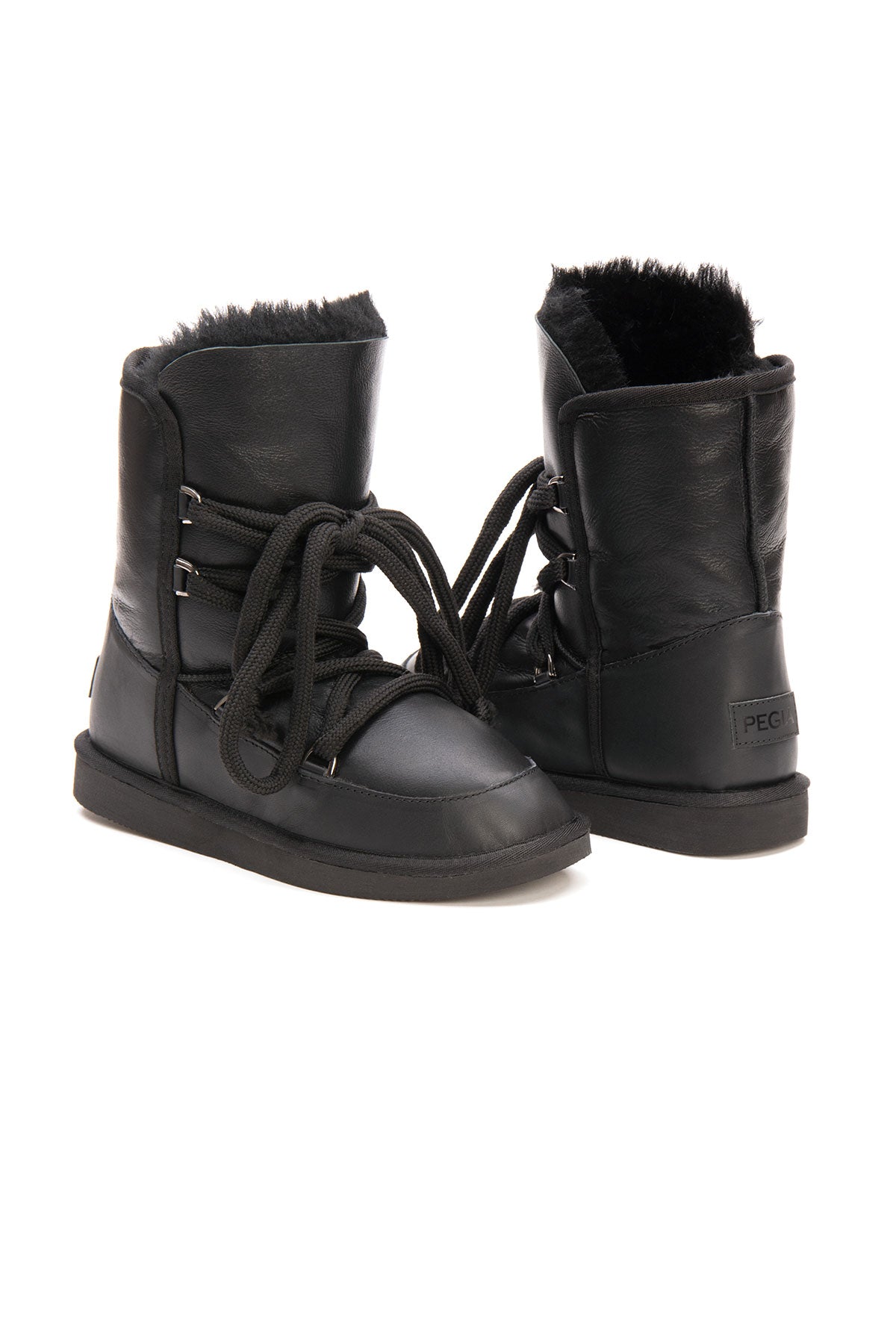 Pegia Leira Shearling Botas De Mujer