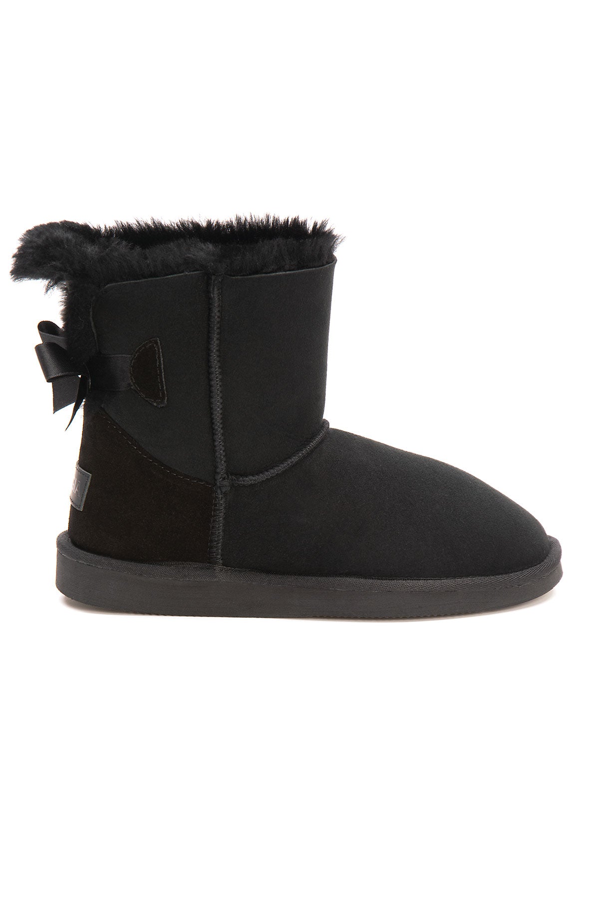 Pegia Lulea Genuine Suede Bow Detail Women's Boots