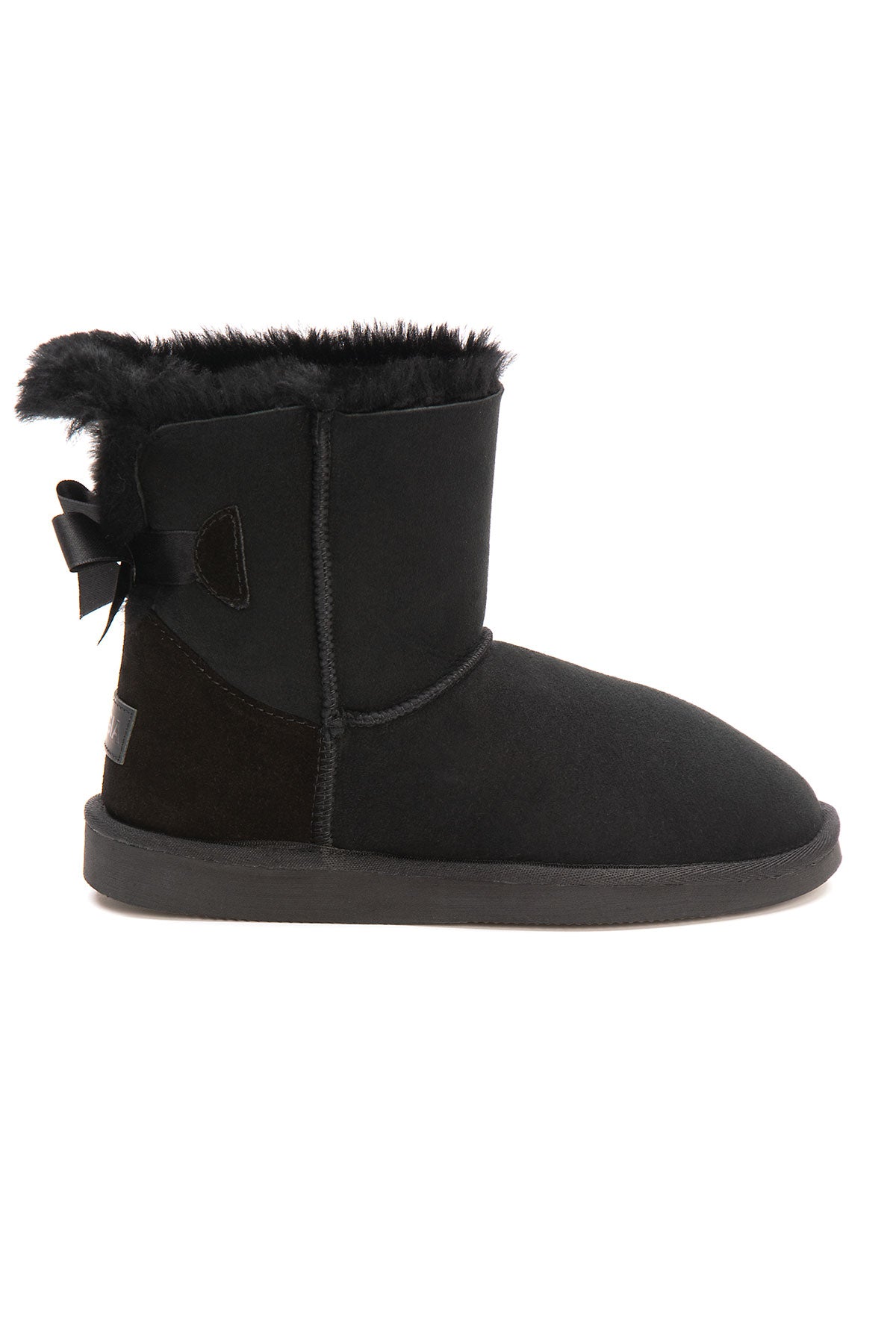 Pegia Lulea Genuine Suede Bow Detail Women's Boots - Pegia