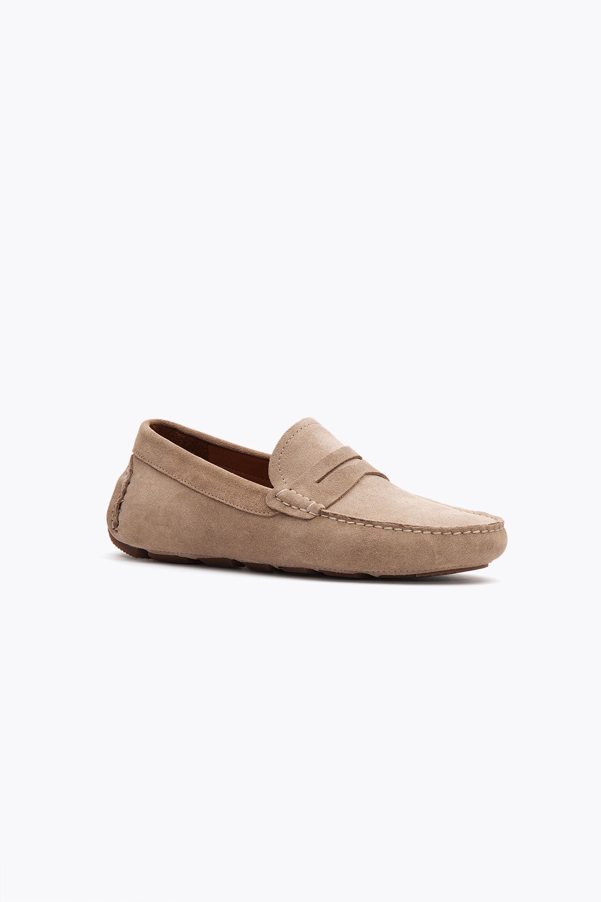 Pegia Alvor Chaussures Mocassins En Daim Véritable Pour Hommes