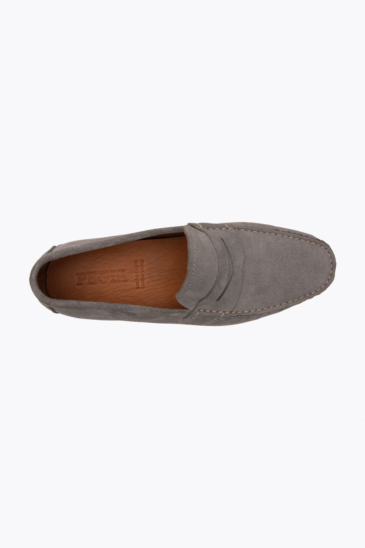 Pegia Alvor Chaussures Mocassins En Daim Véritable Pour Hommes