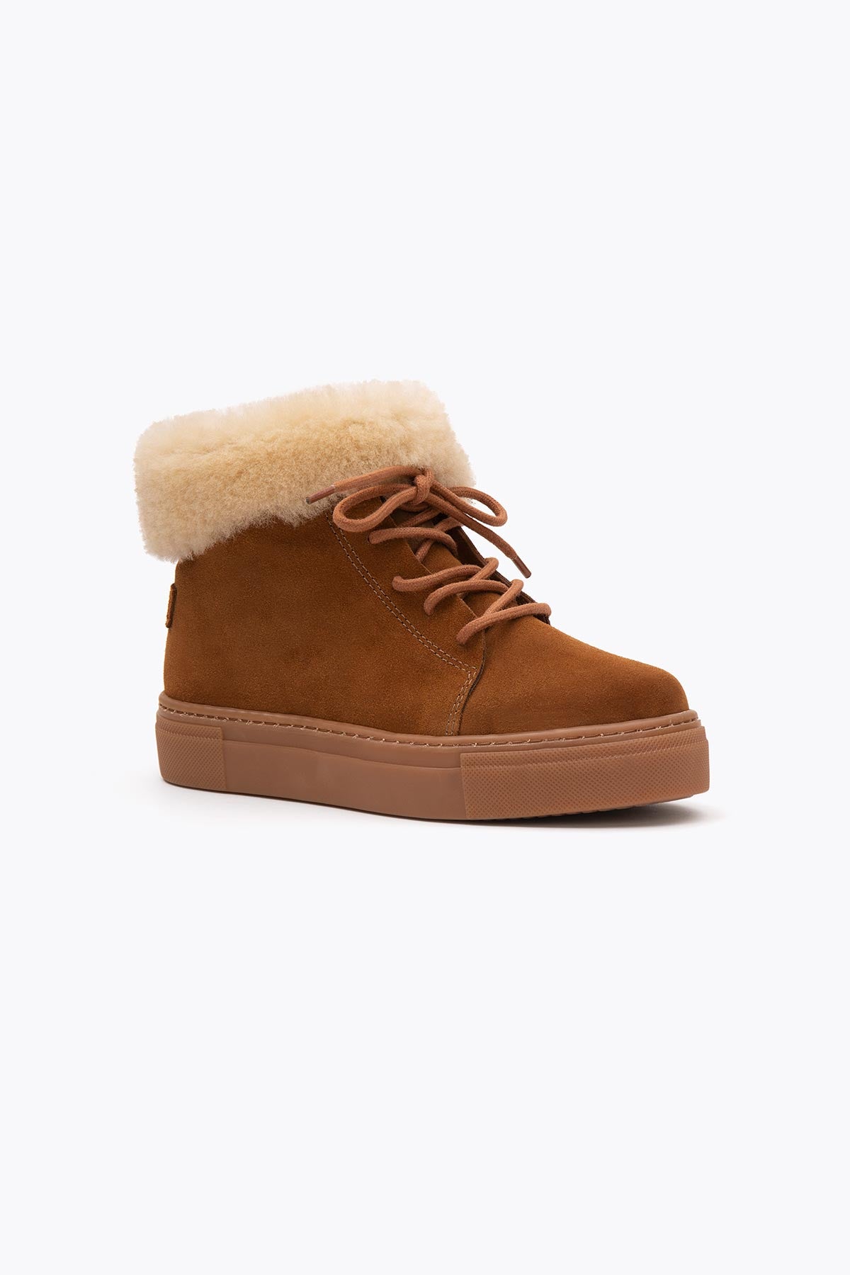 Pegia Adel Shearling Mujer Botas