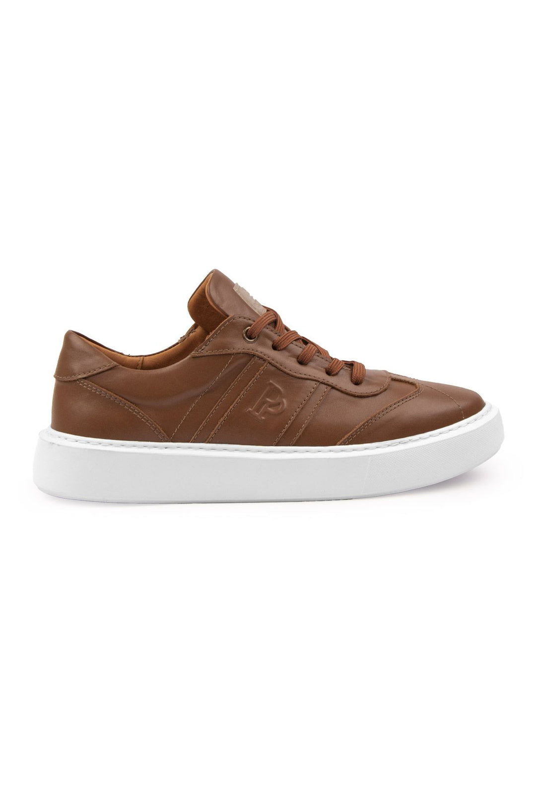 Pegia Bold Genuine Leather Sneaker 500990  - Chestnut